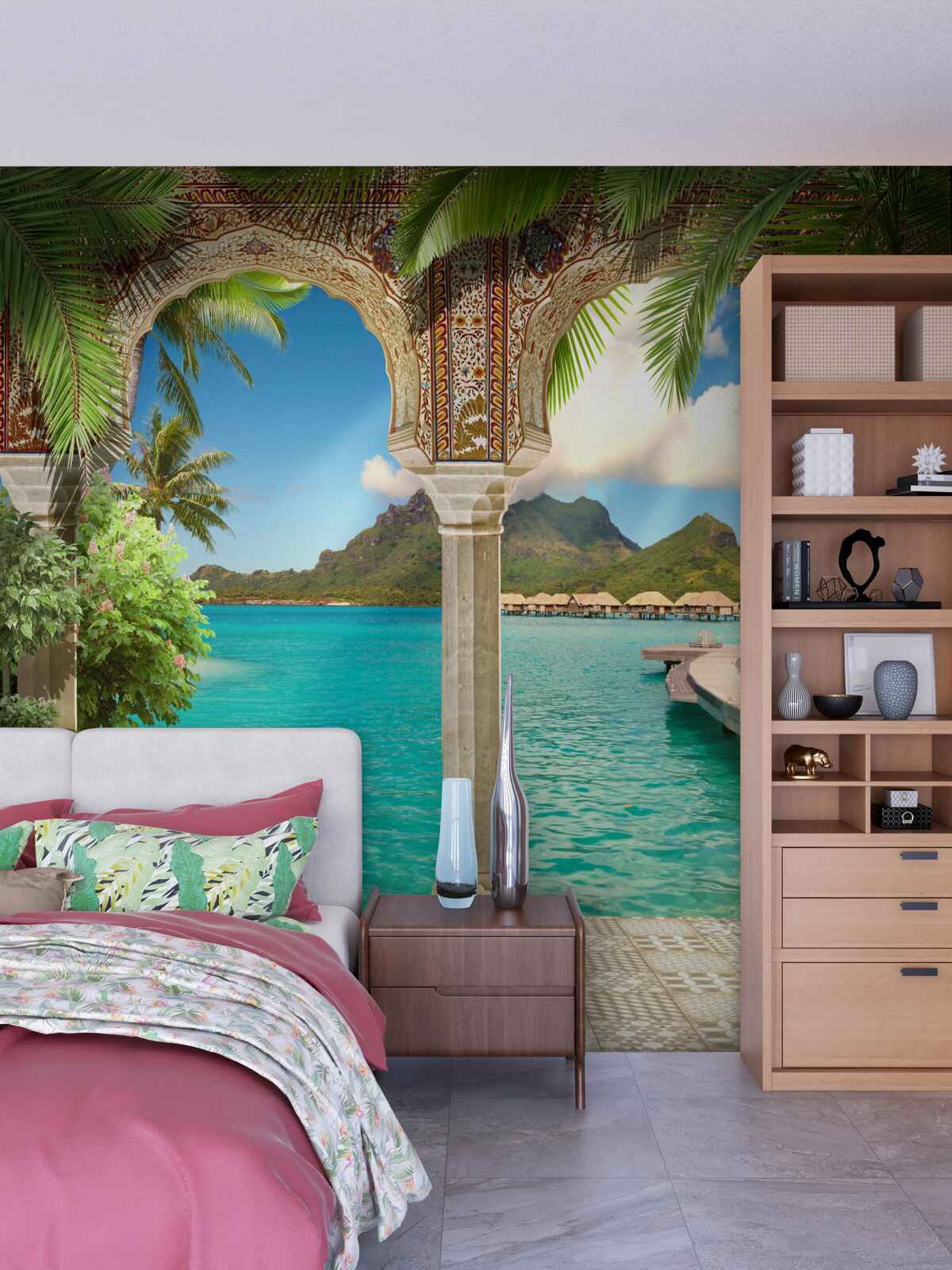 Fototapet terasă minunată pentru relaxare