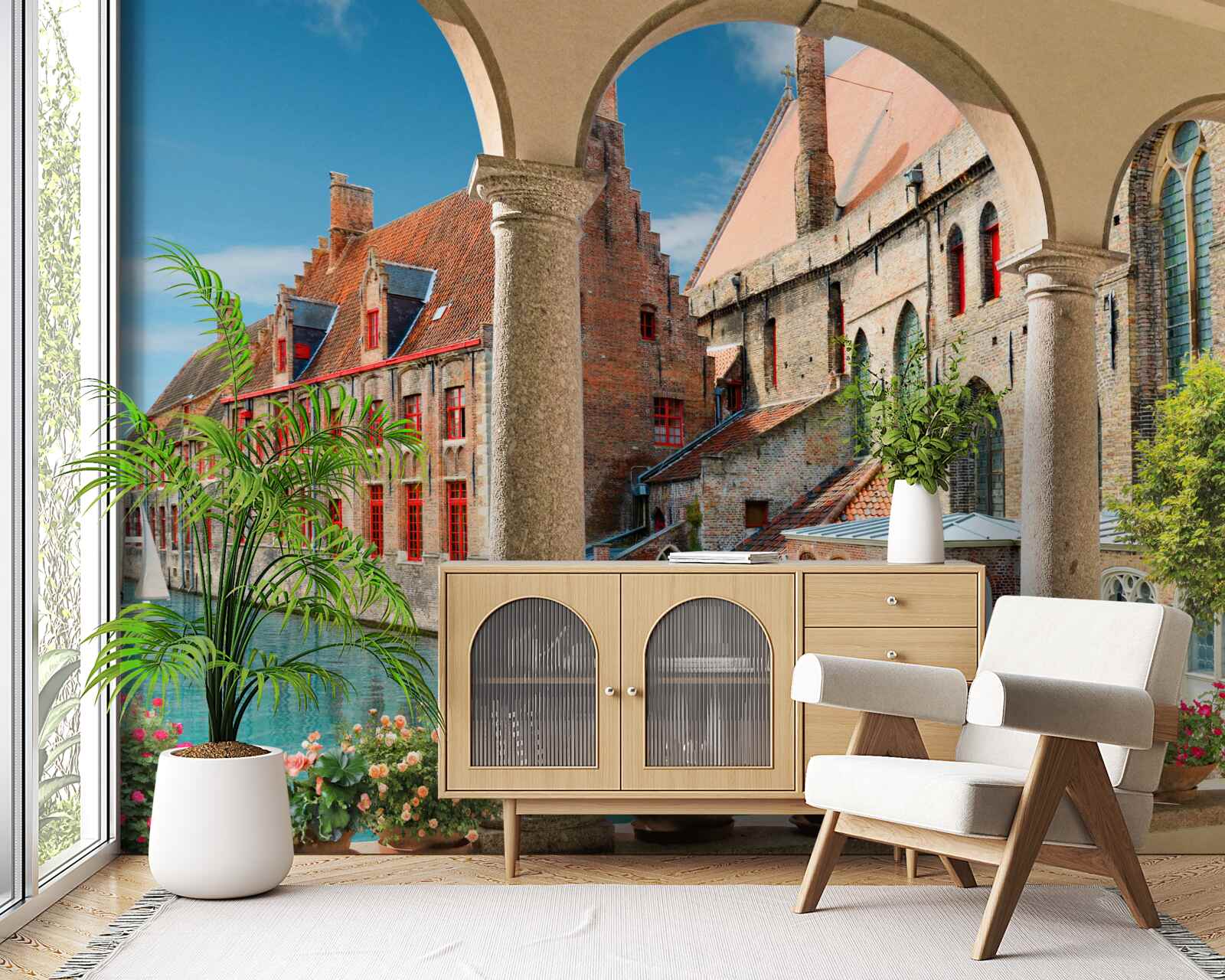 Fototapet verandă în Veneția