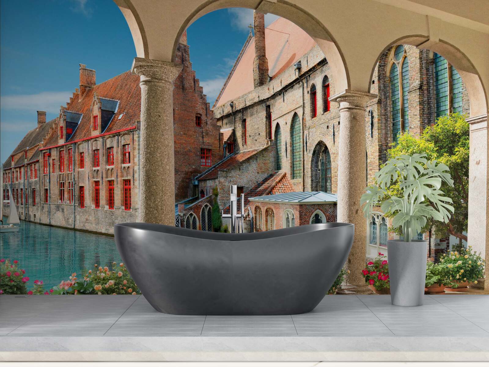 Fototapet verandă în Veneția