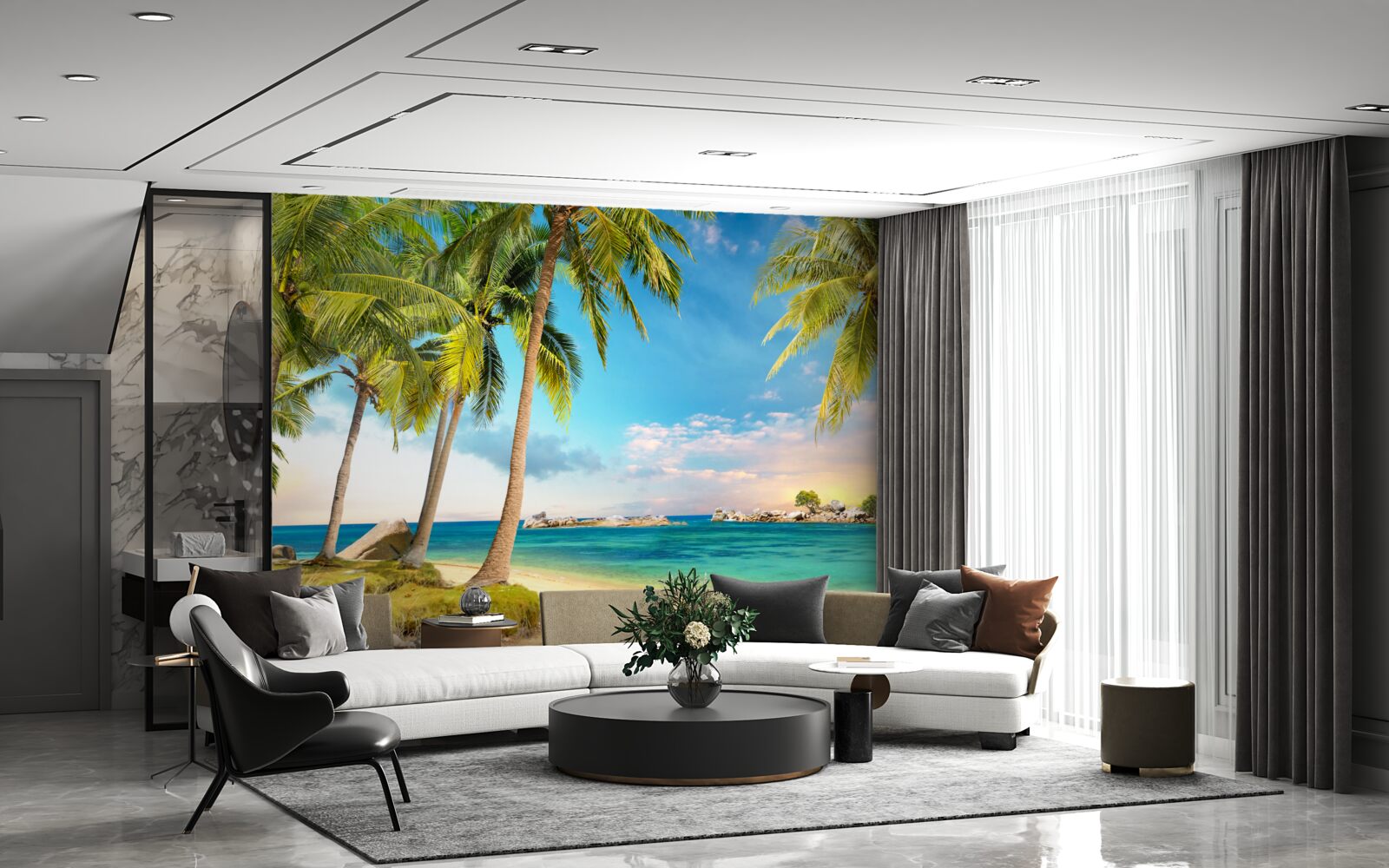 Fototapet vedere minunată la mare