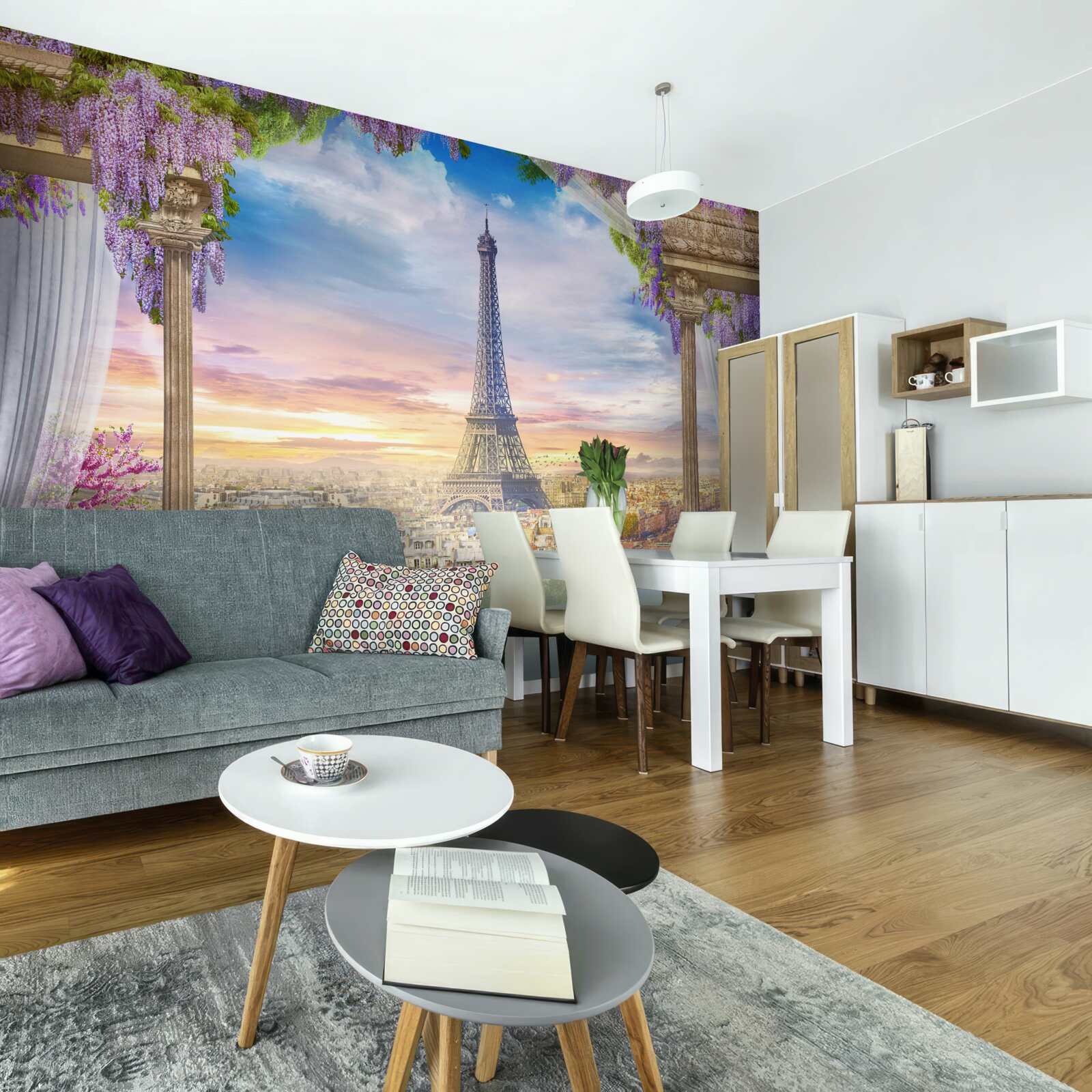 Fototapet vedere magnifică a turnului eiffel