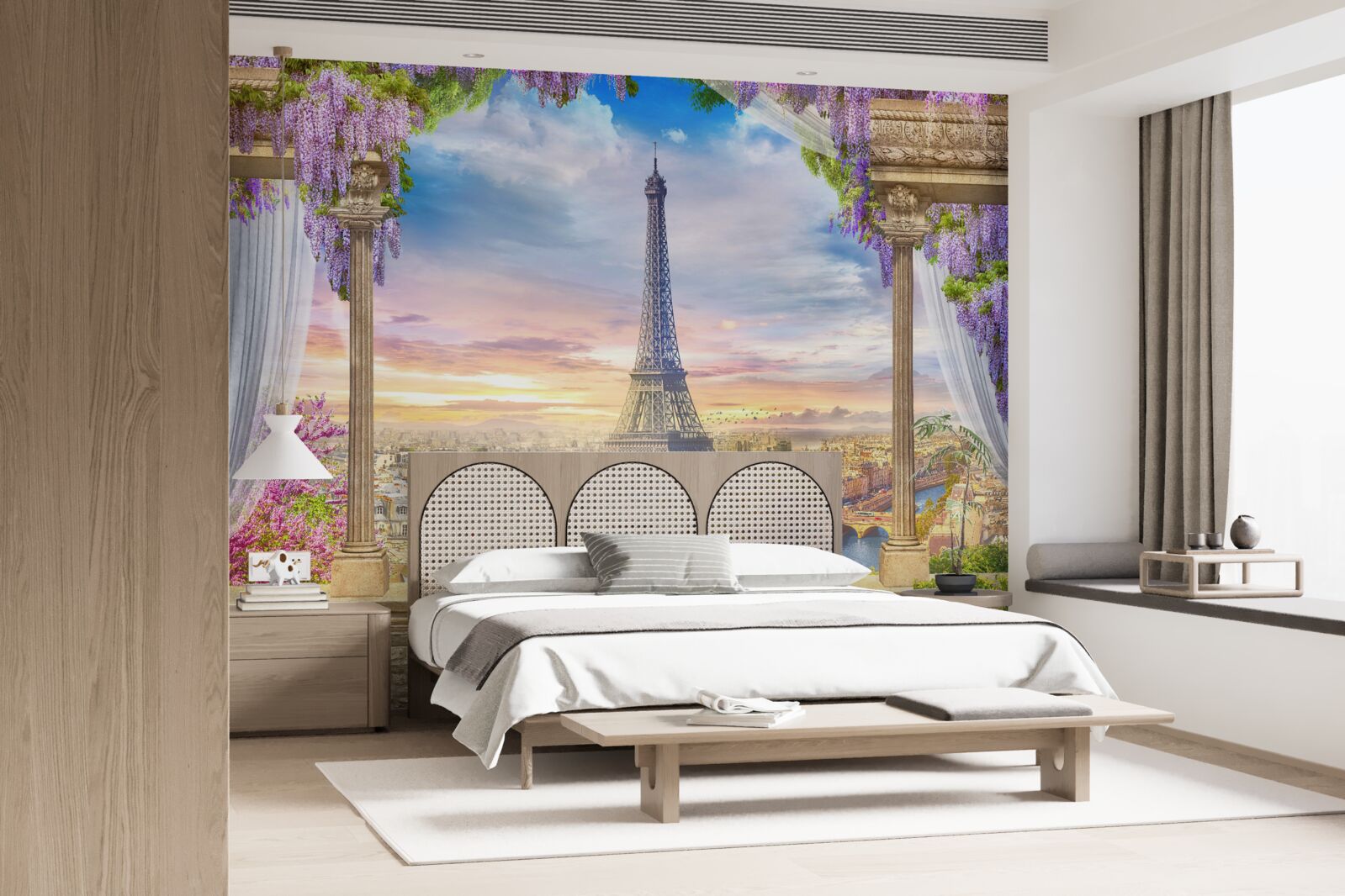 Fototapet vedere magnifică a turnului eiffel