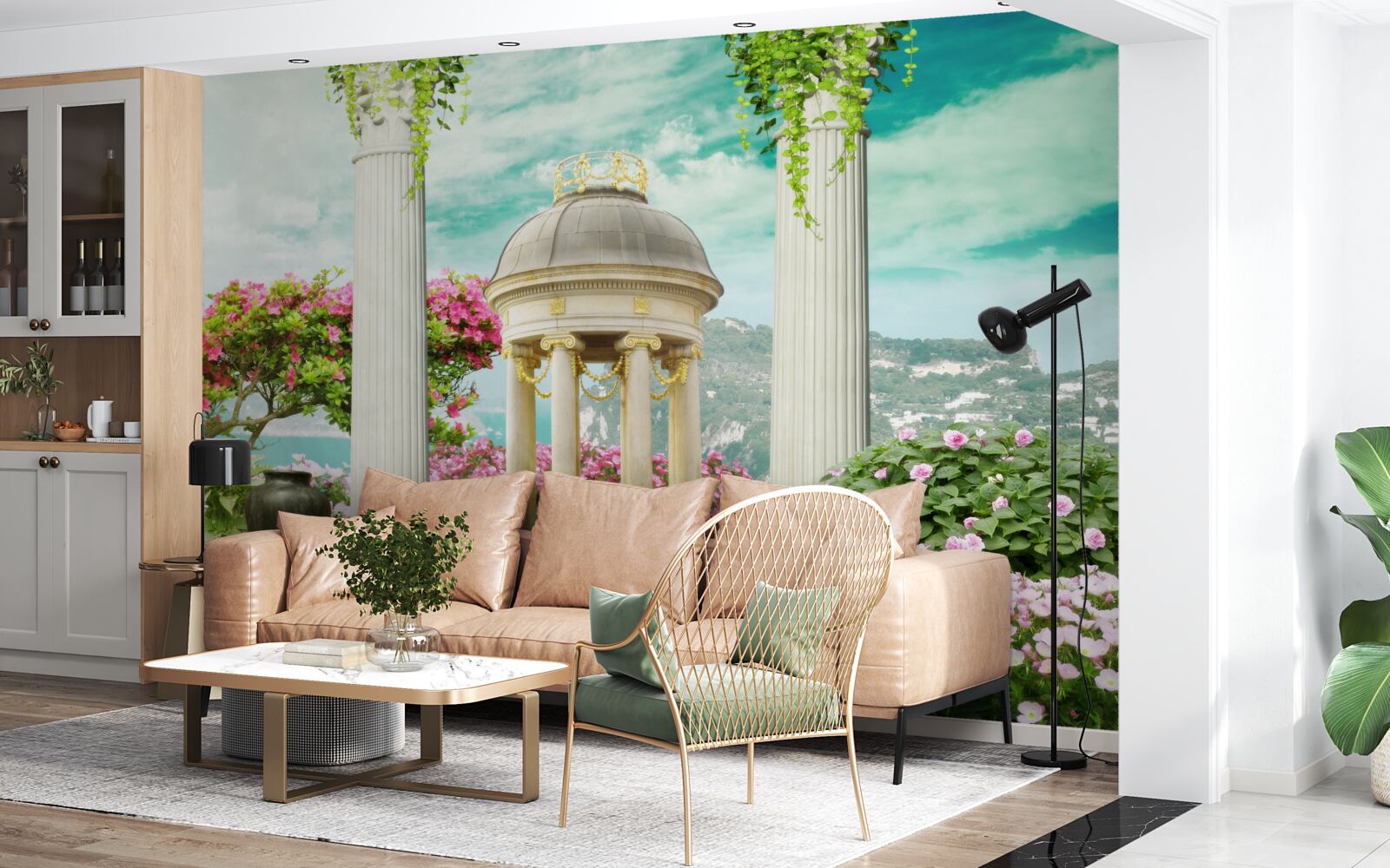 Fototapet fântână istorică uimitoare