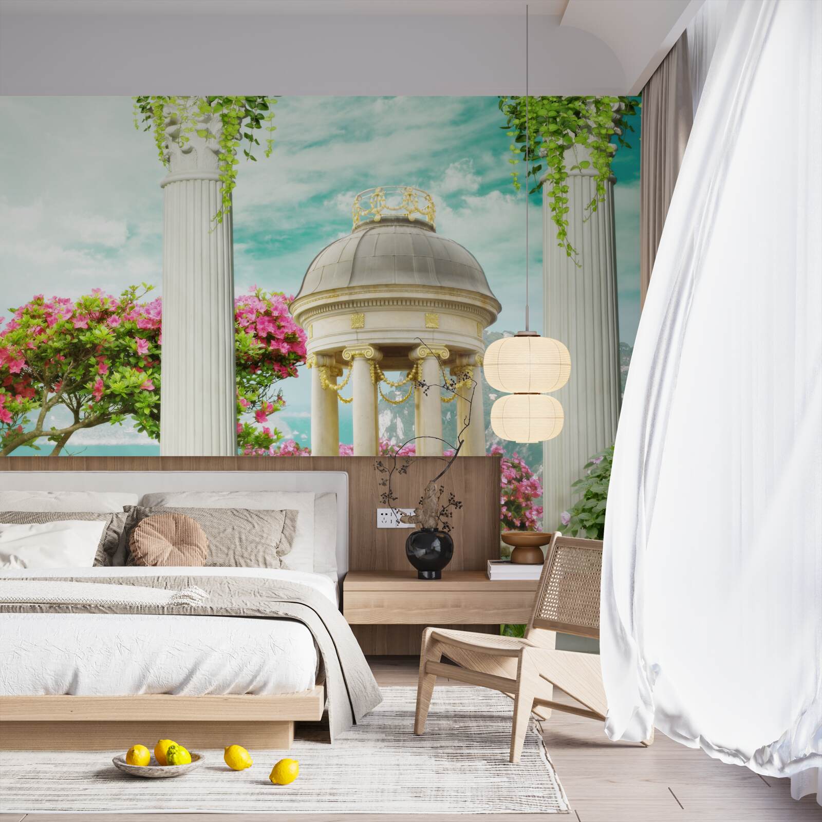 Fototapet fântână istorică uimitoare