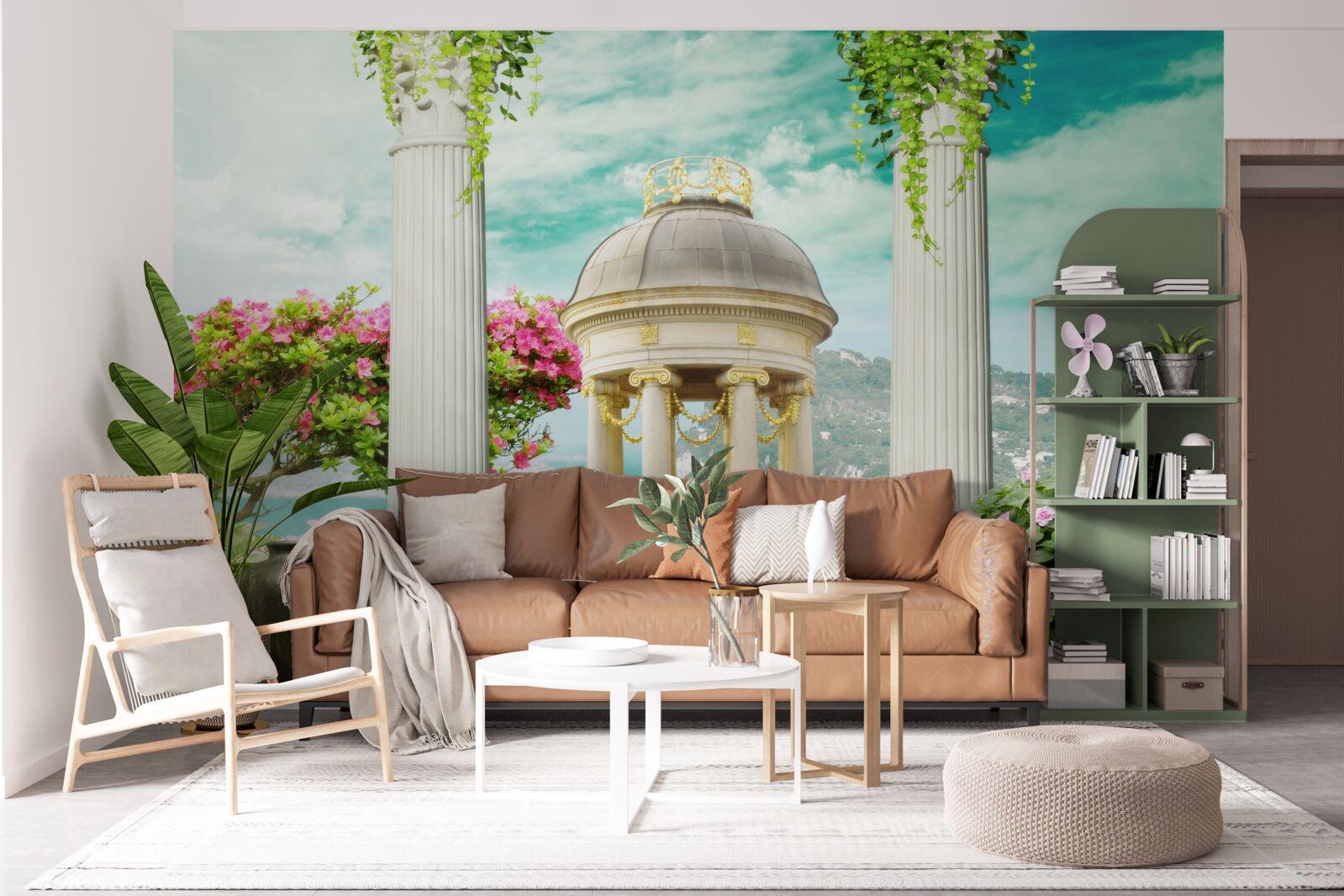 Fototapet fântână istorică uimitoare