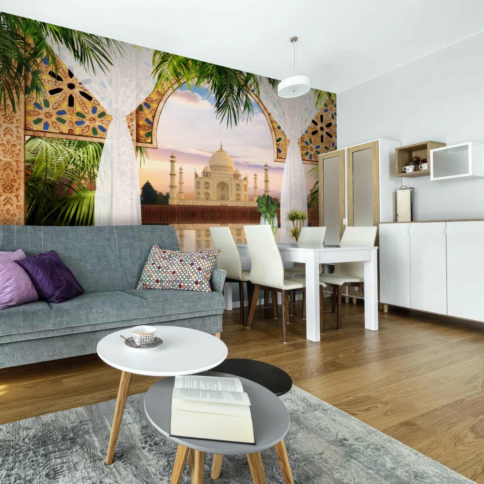 Fototapet peisaj taj mahal