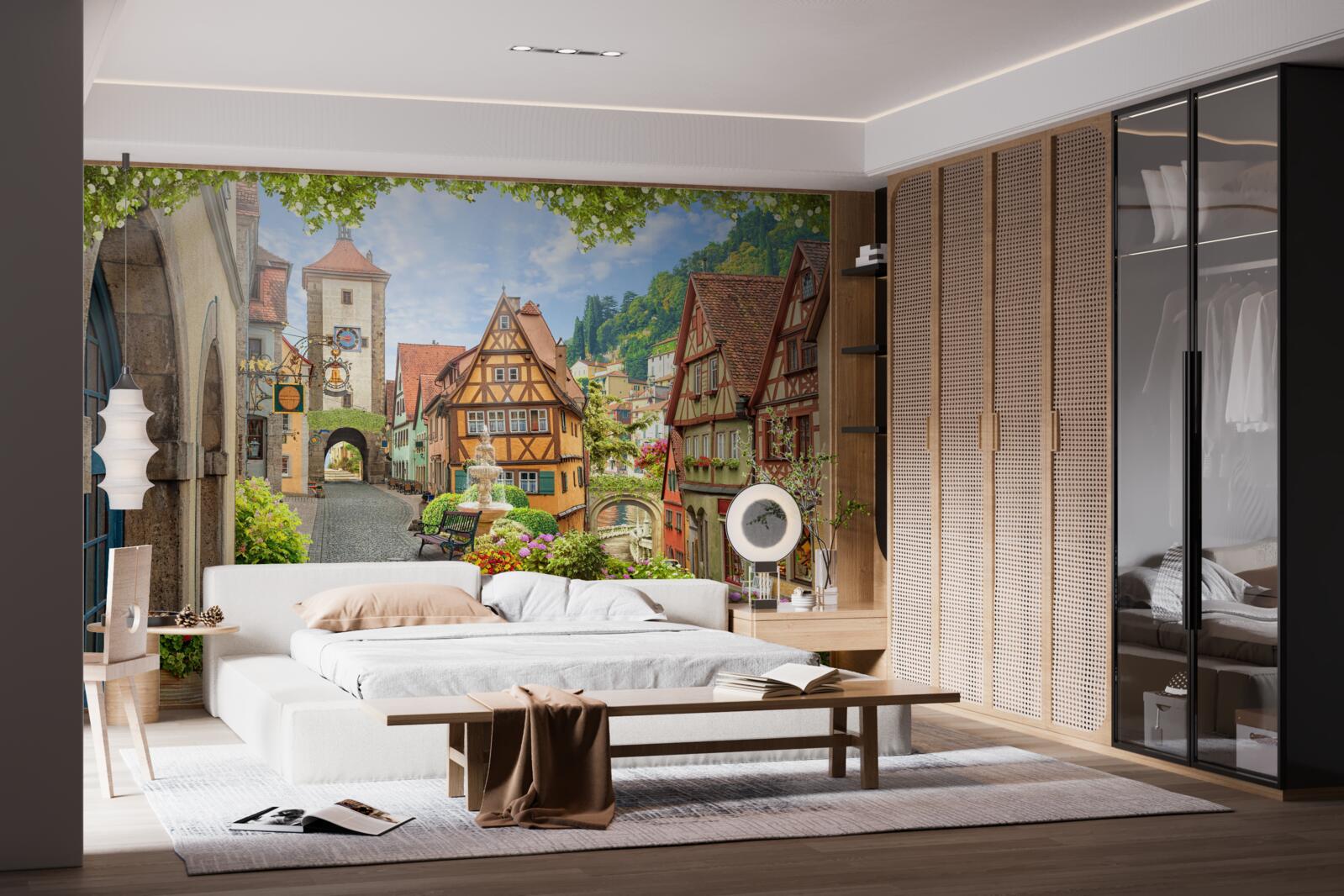 Fototapet un oraș uimitor cu istorie