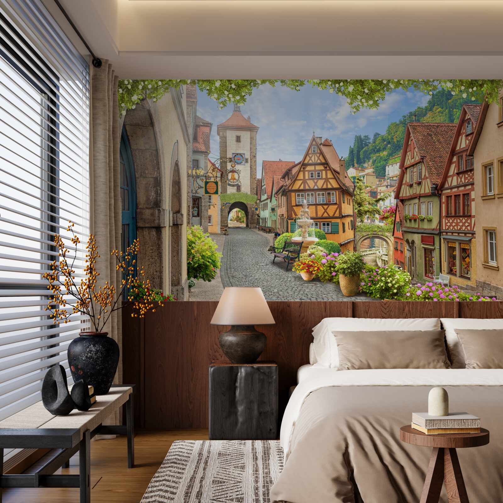 Fototapet un oraș uimitor cu istorie