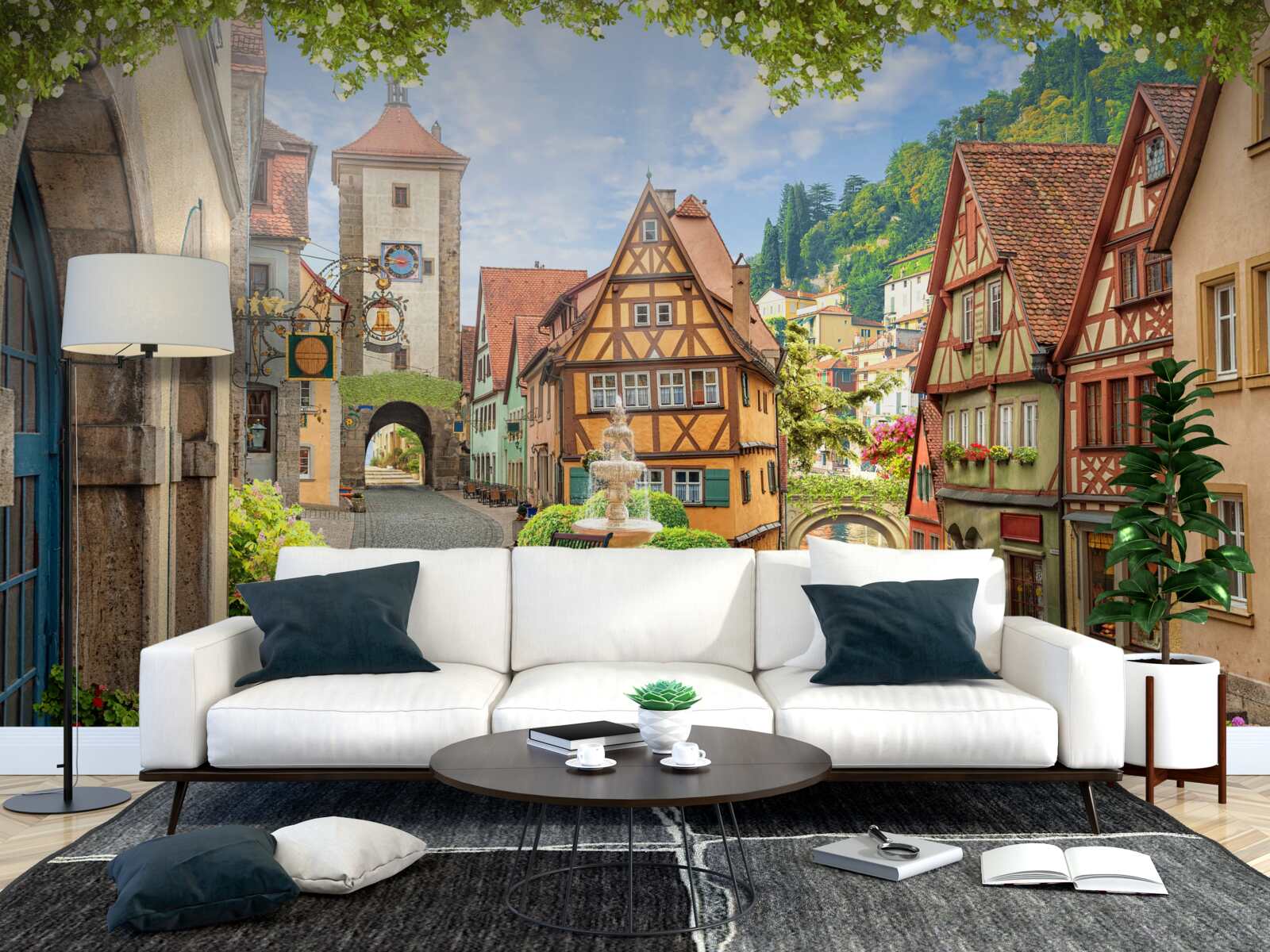 Fototapet un oraș uimitor cu istorie