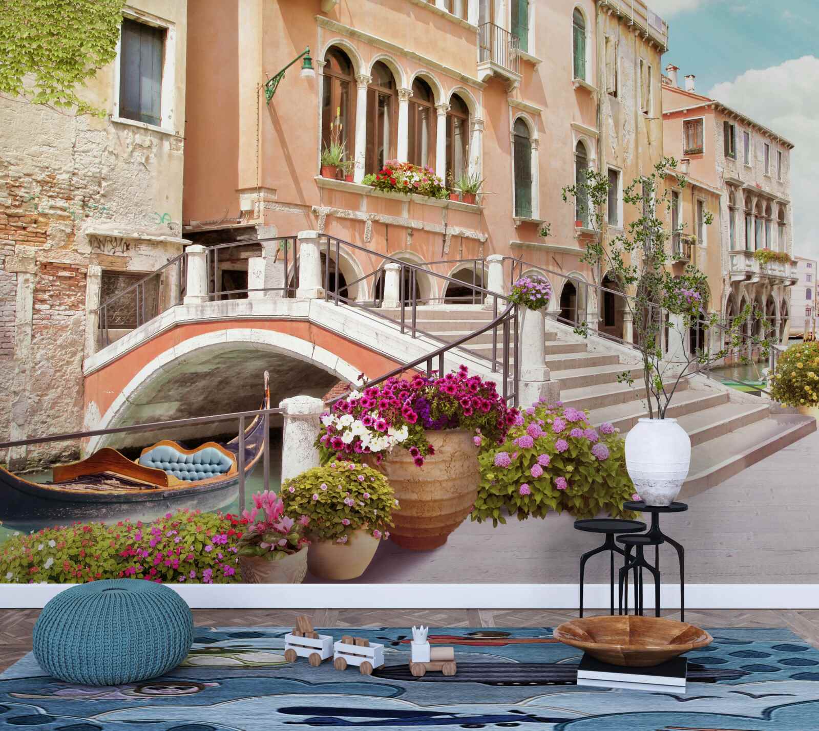 Fototapet case în veneția