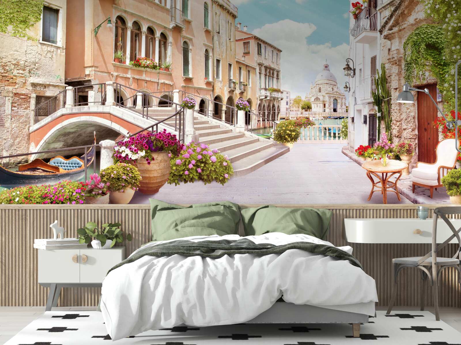 Fototapet case în veneția