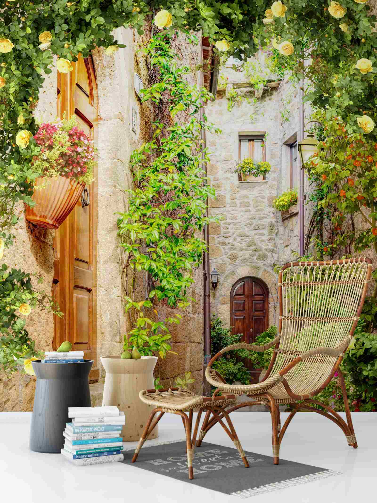 Fototapet stradă îngustă de oraș