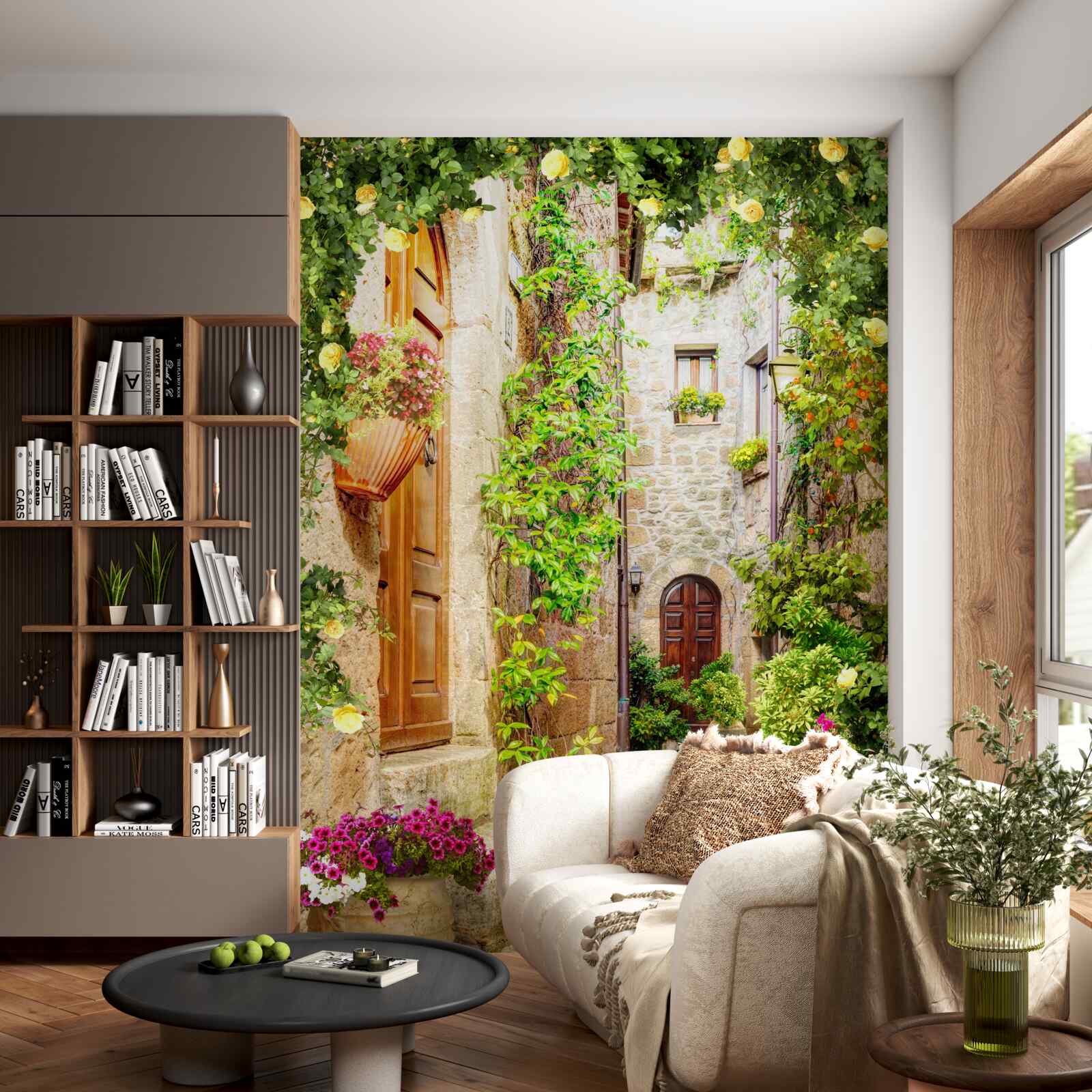 Fototapet stradă îngustă de oraș