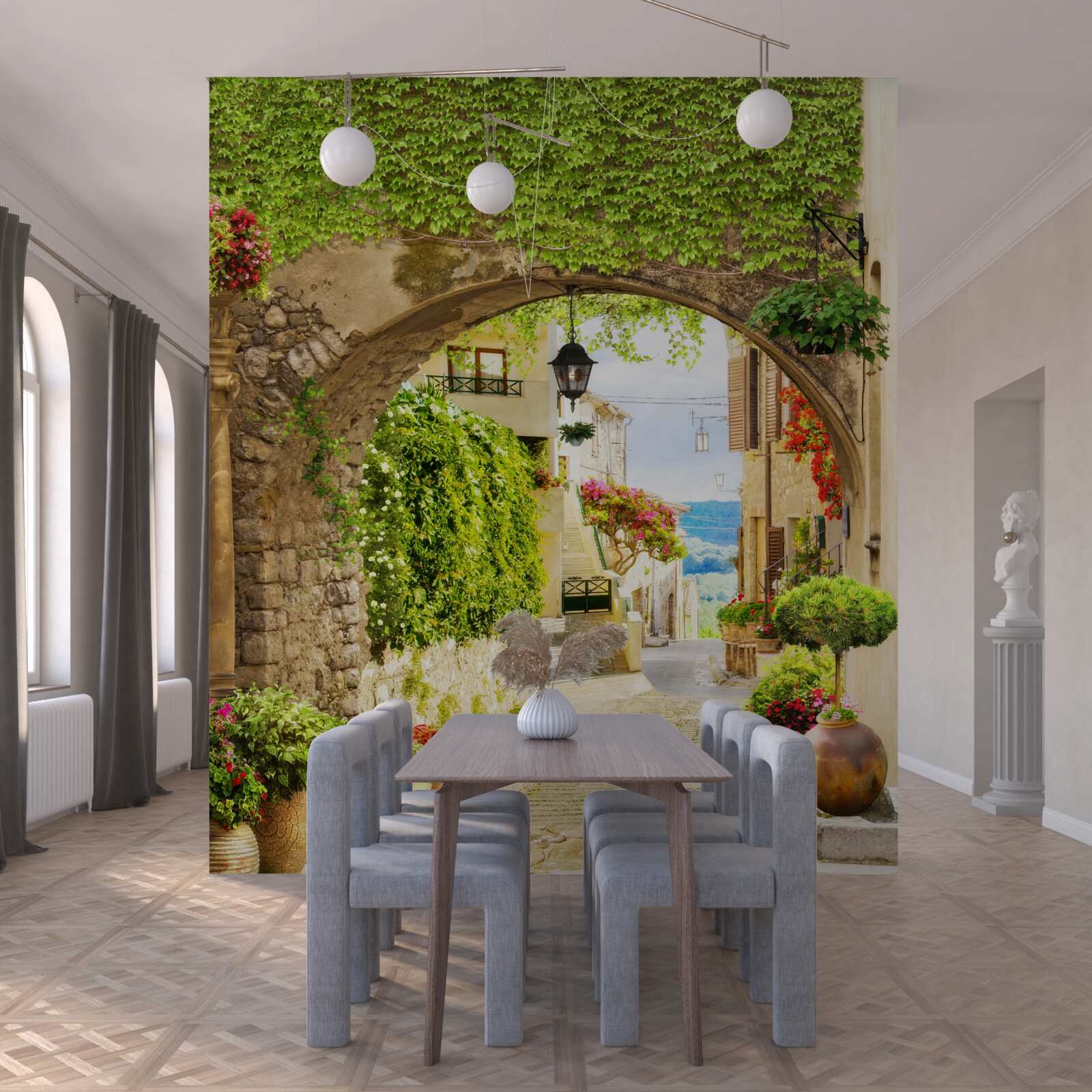 Fototapet calea de la bulevard la mare