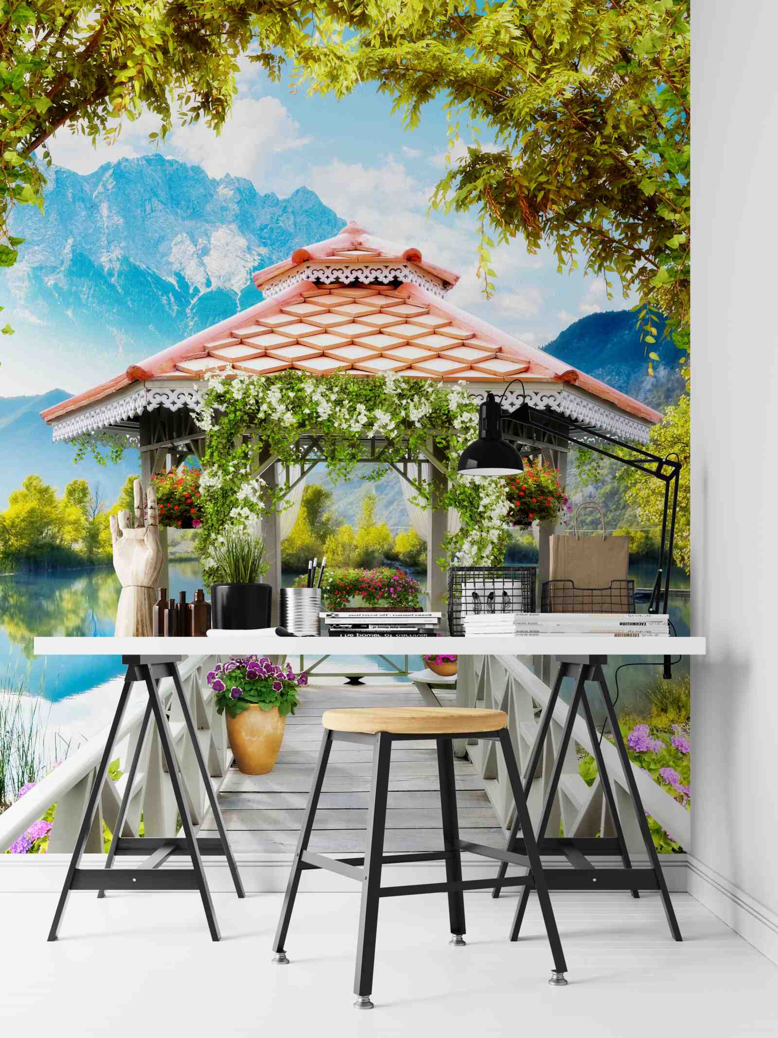 Fototapet trecerea la pavilion