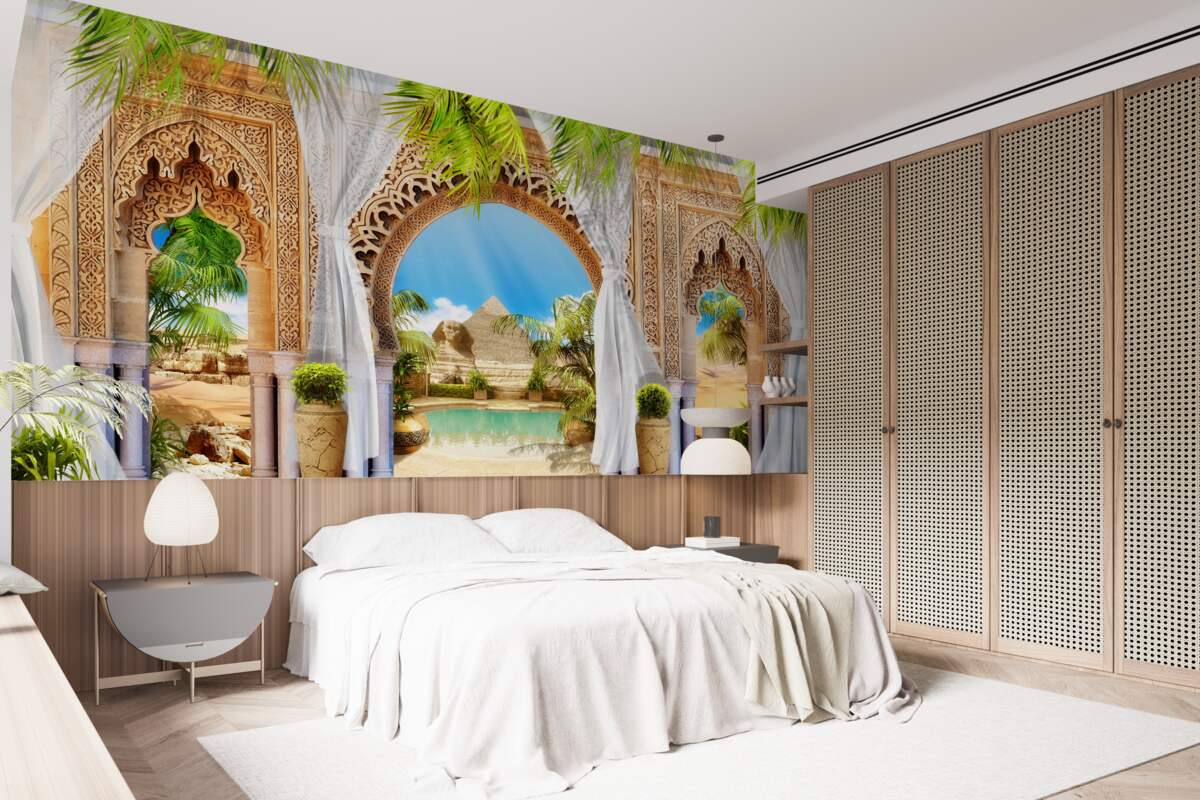 Fototapet palat în stil oriental