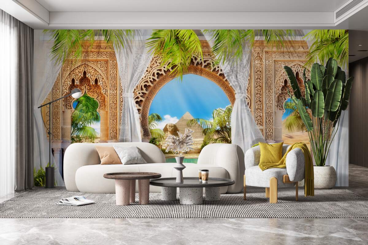 Fototapet palat în stil oriental