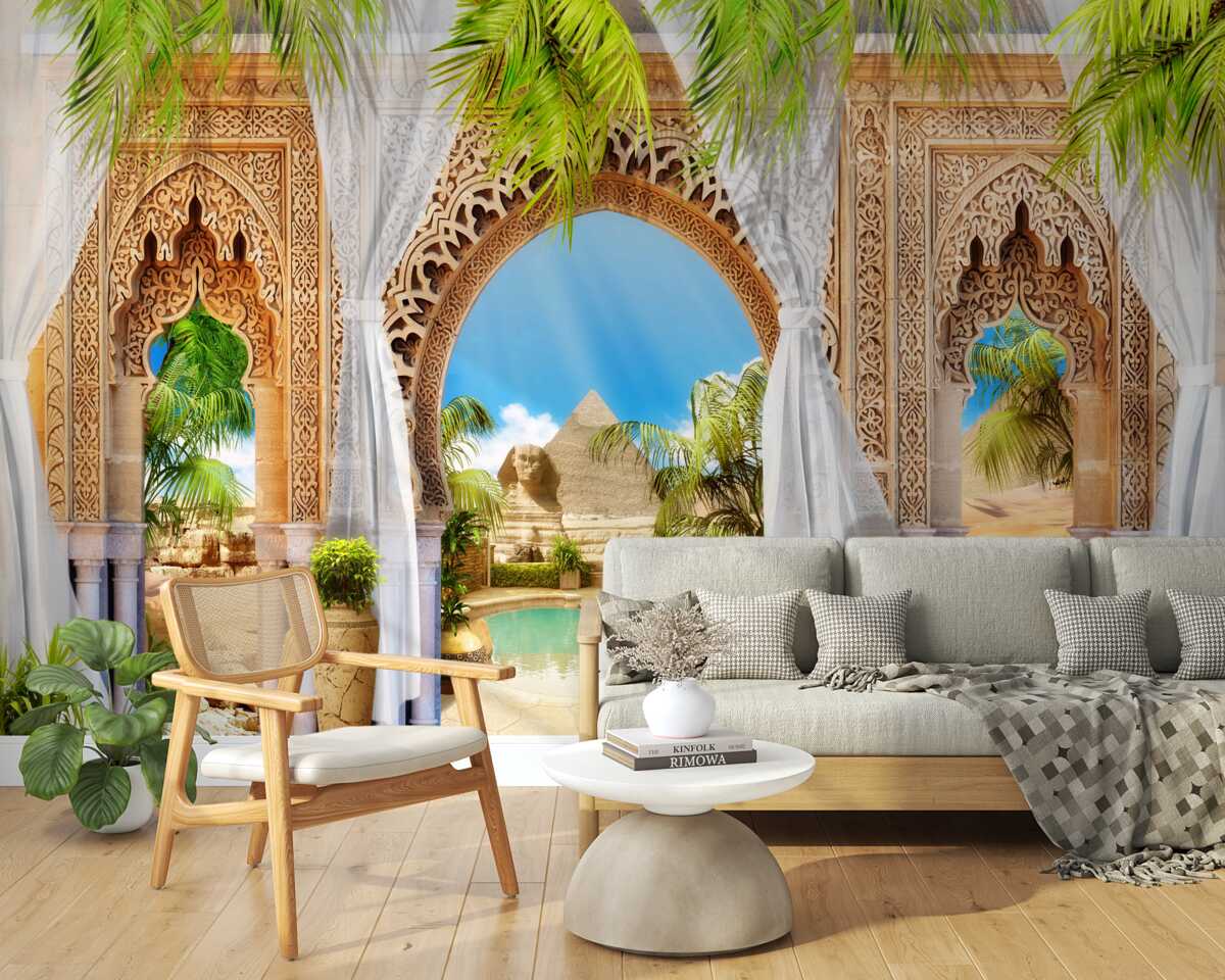 Fototapet palat în stil oriental