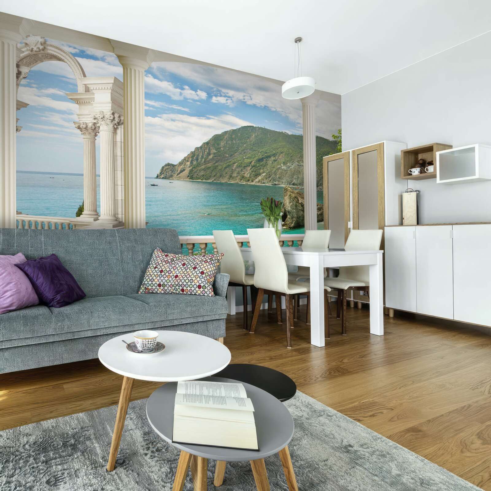 Fototapet coloane marine