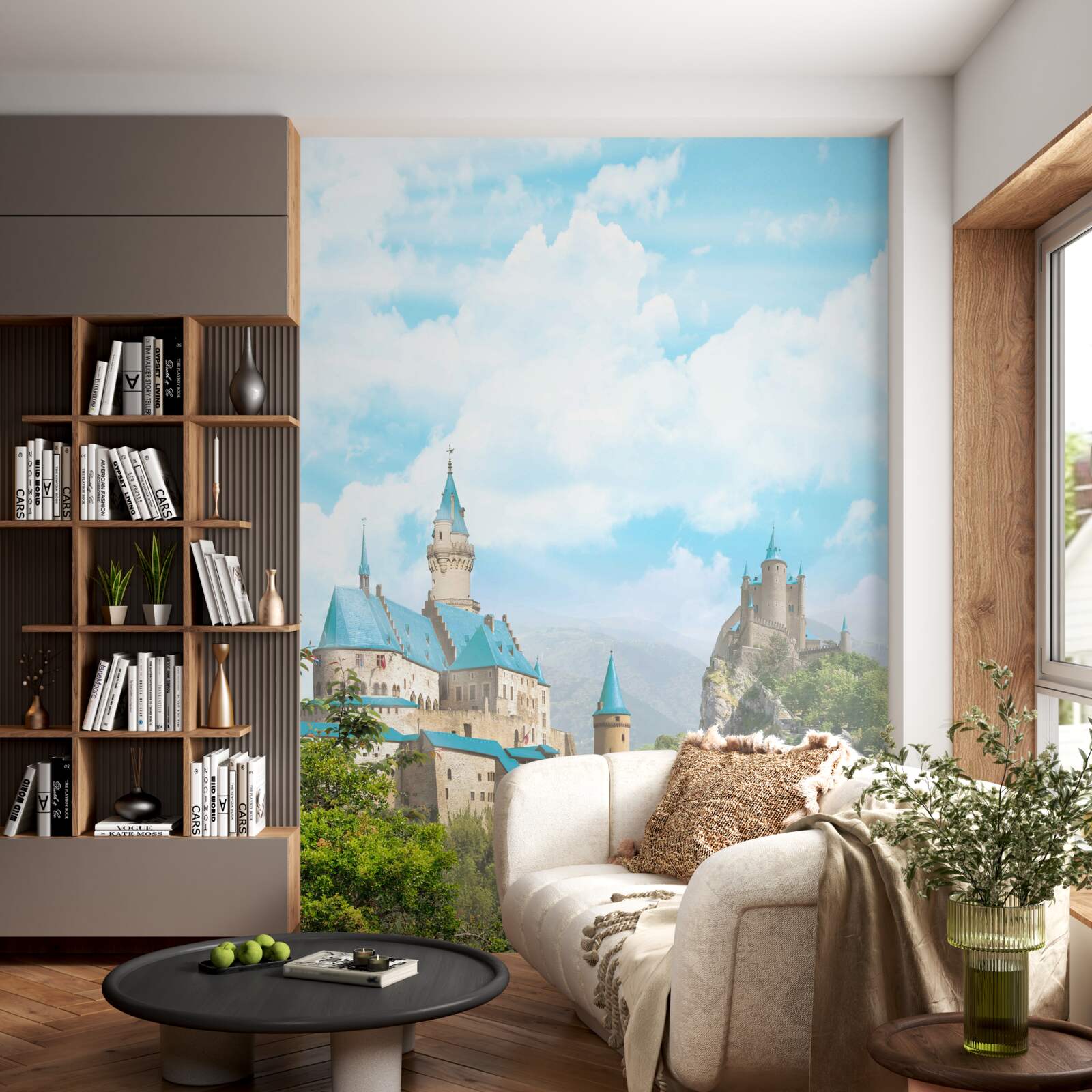 Fototapet imaginea a două cetăți