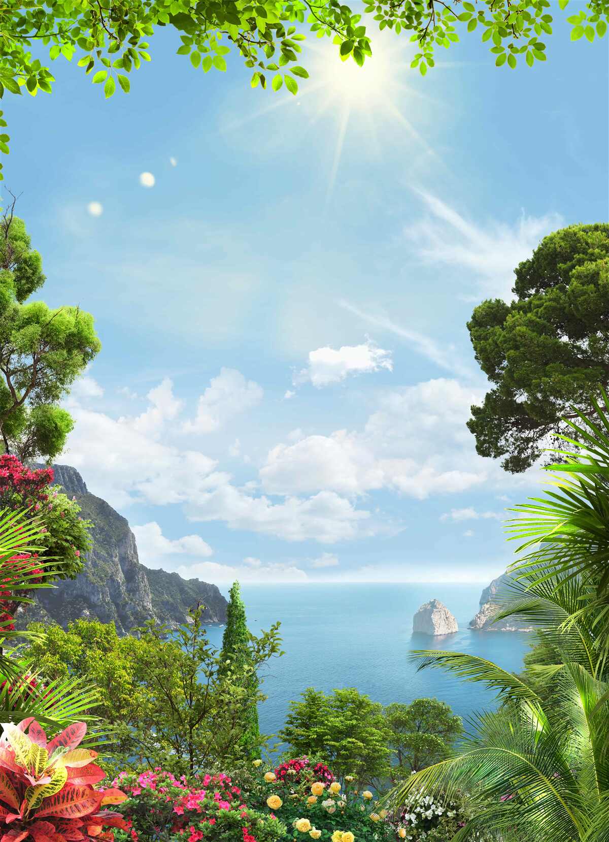 Fototapet peisaj marin uimitor