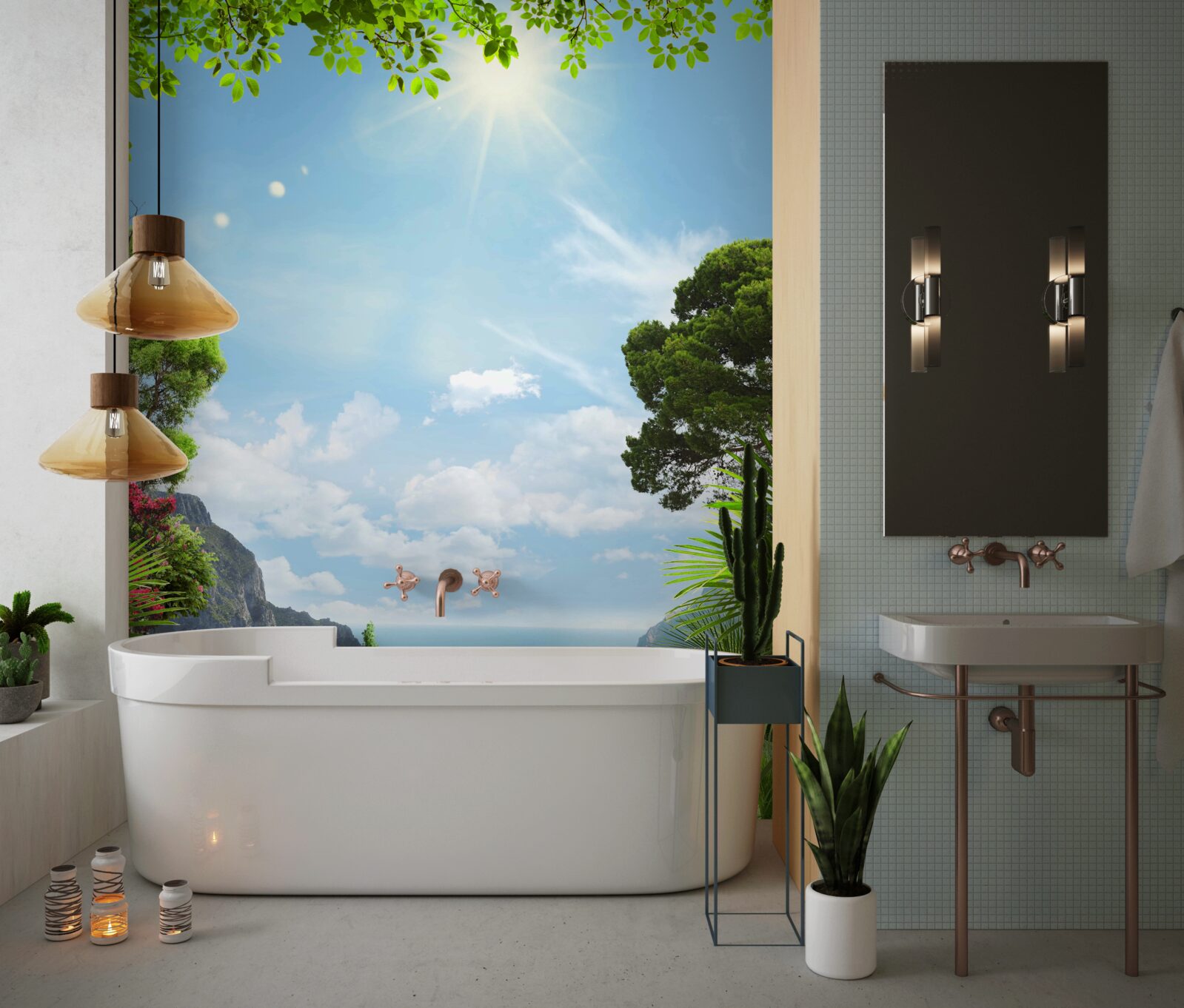 Fototapet peisaj marin uimitor