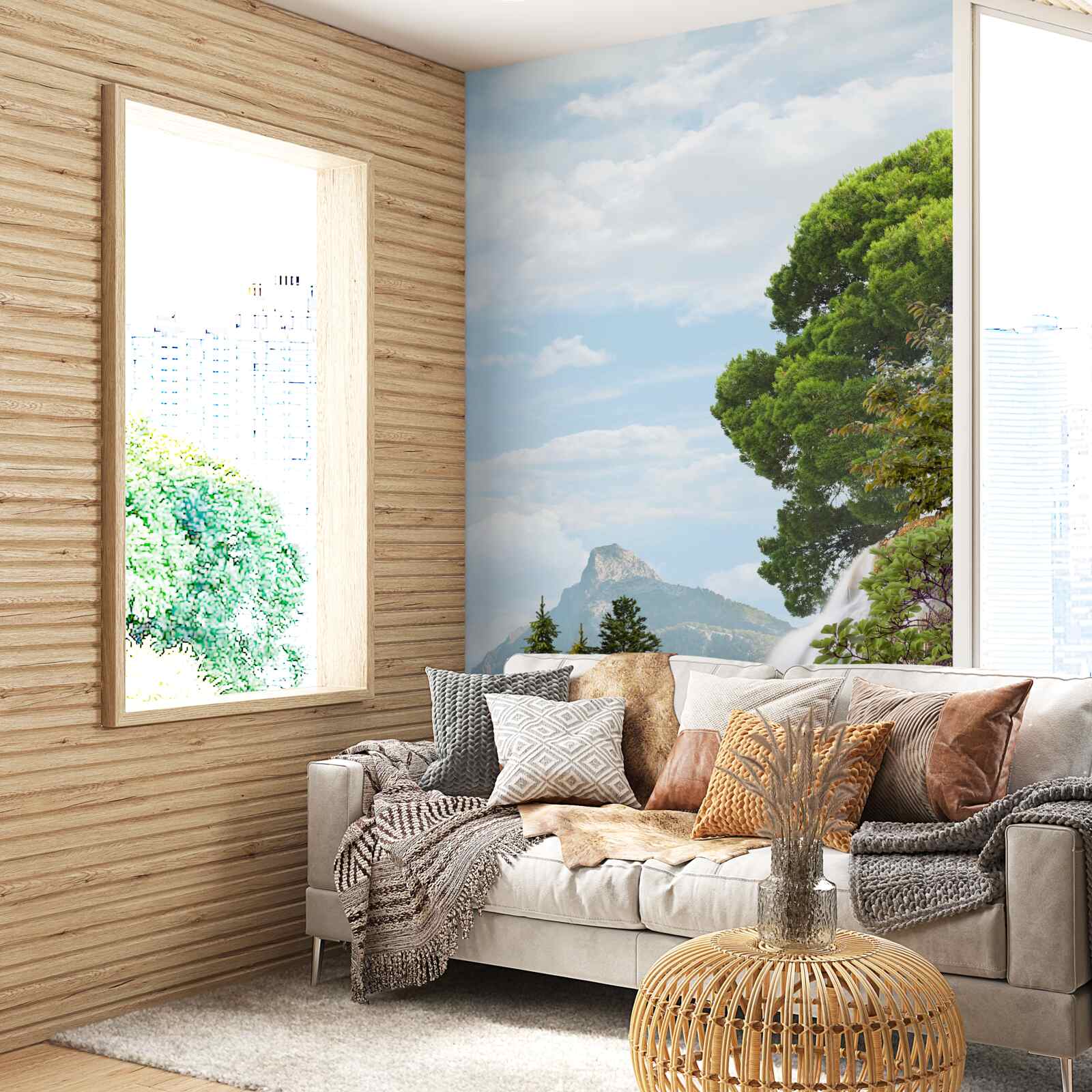 Fototapet cascade maiestuoase