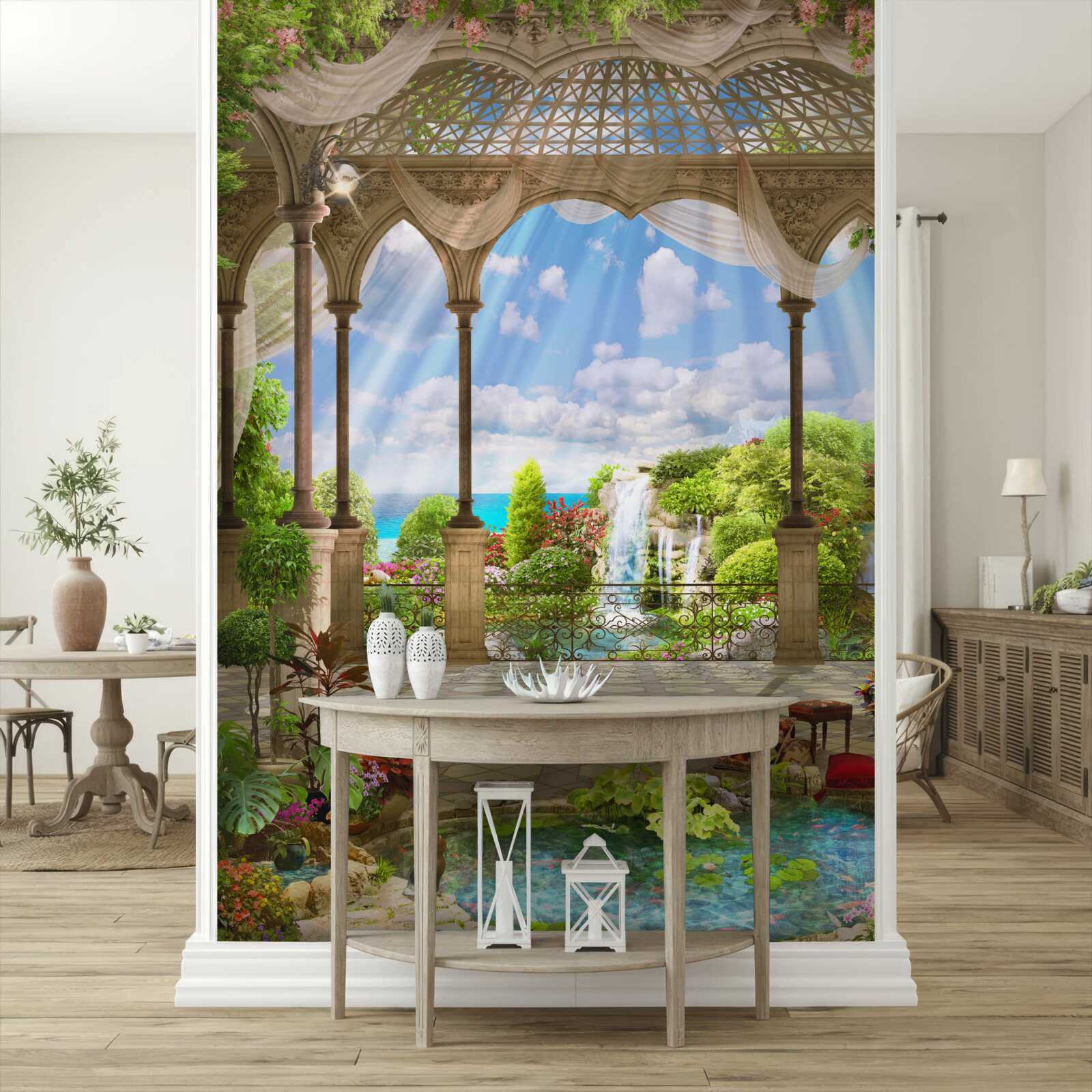 Fototapet terasă extrem de atractivă