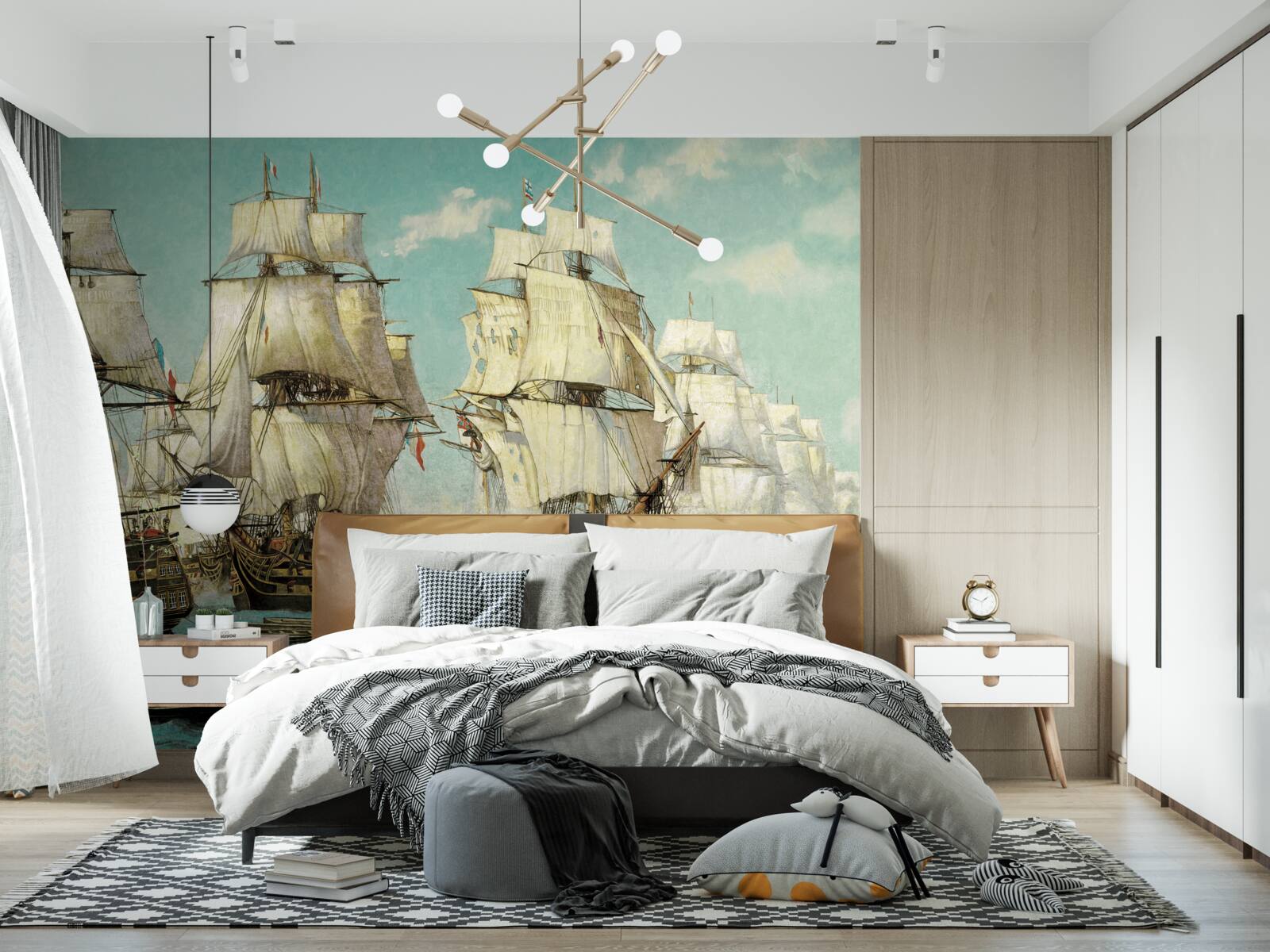 Fototapet nave mari cu pânze