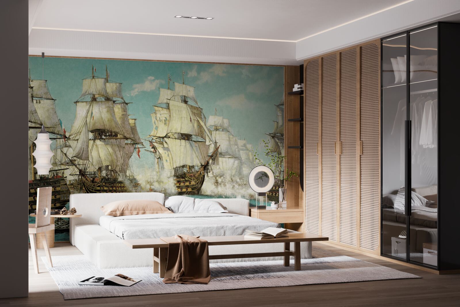 Fototapet nave mari cu pânze