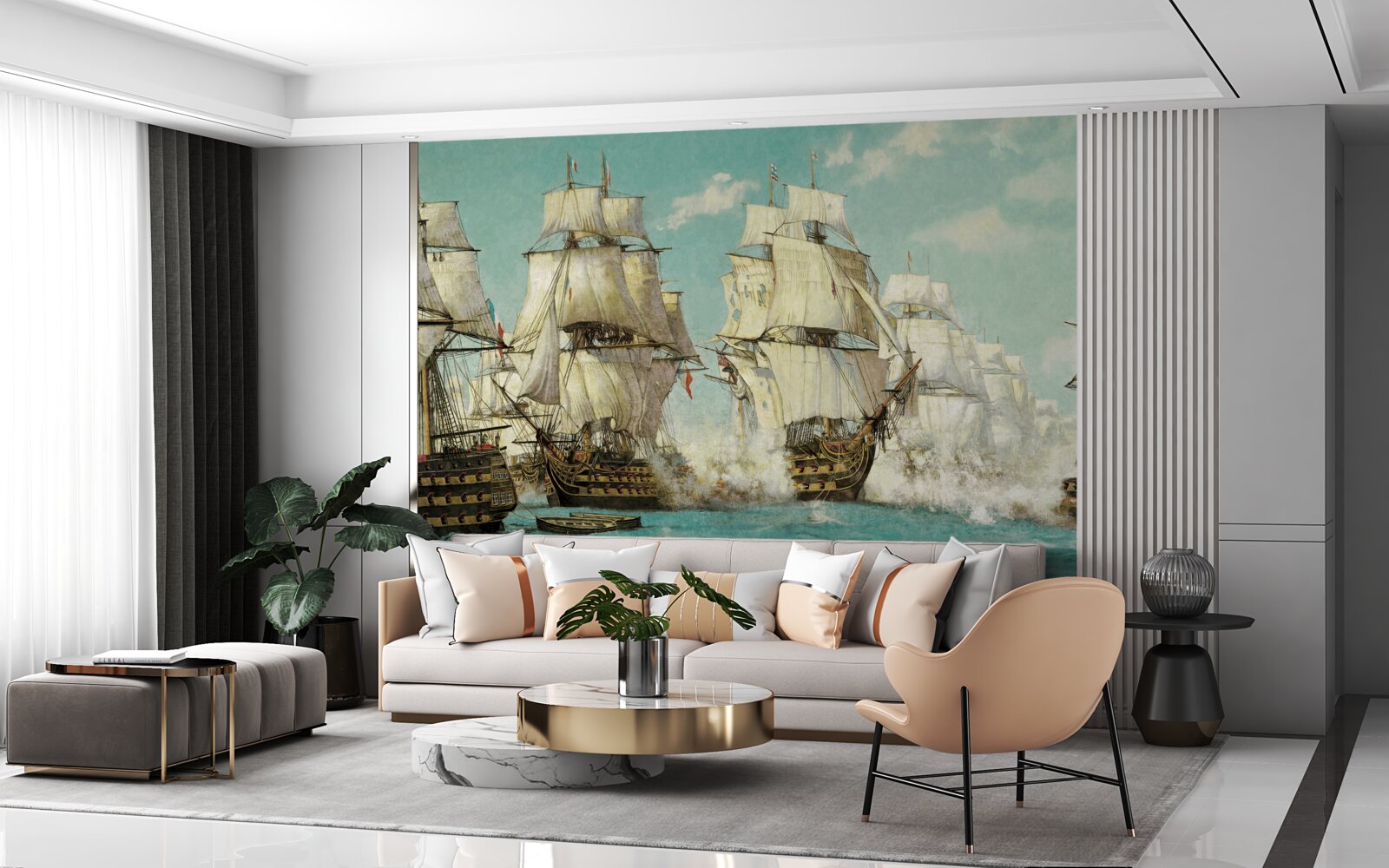 Fototapet nave mari cu pânze