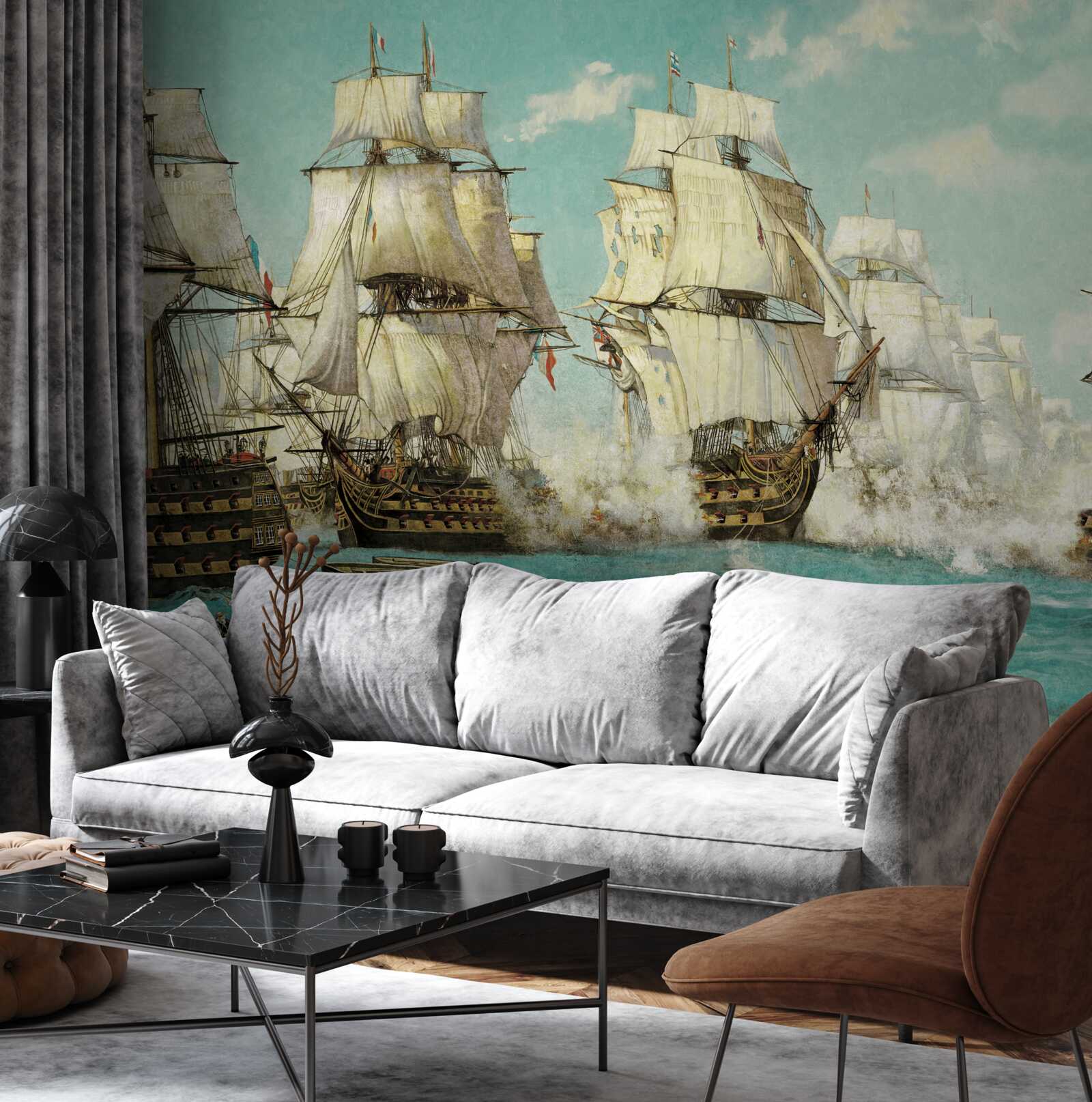 Fototapet nave mari cu pânze