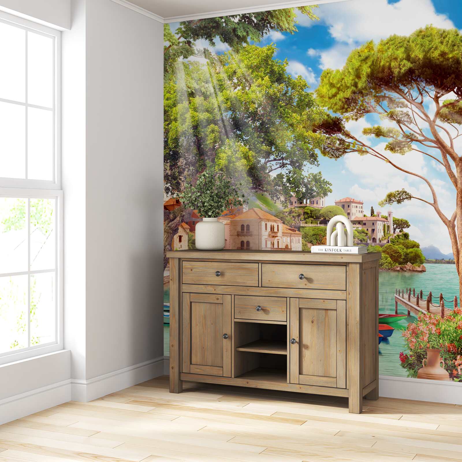 Fototapet nave în Marea Mediterană