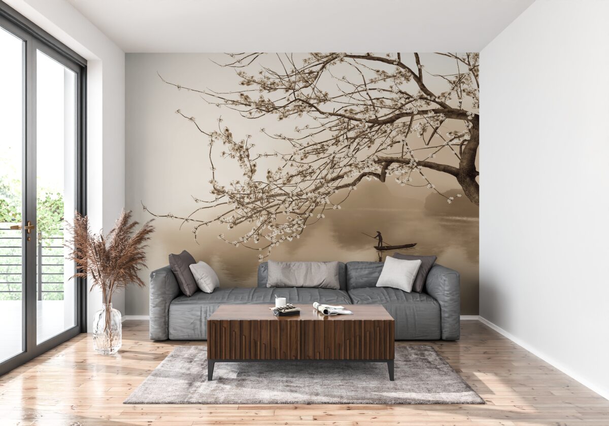 Fototapet om care navighează pe o navă