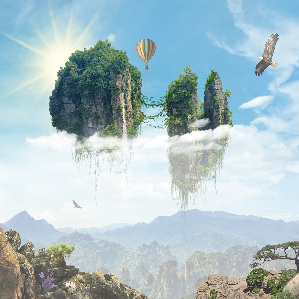 Fototapet realitatea uimitoare este aproape