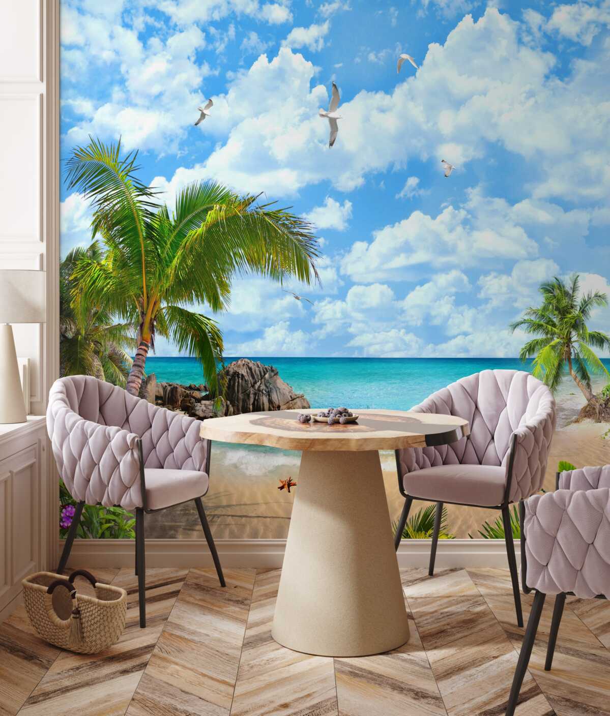 Fototapet colț exotic