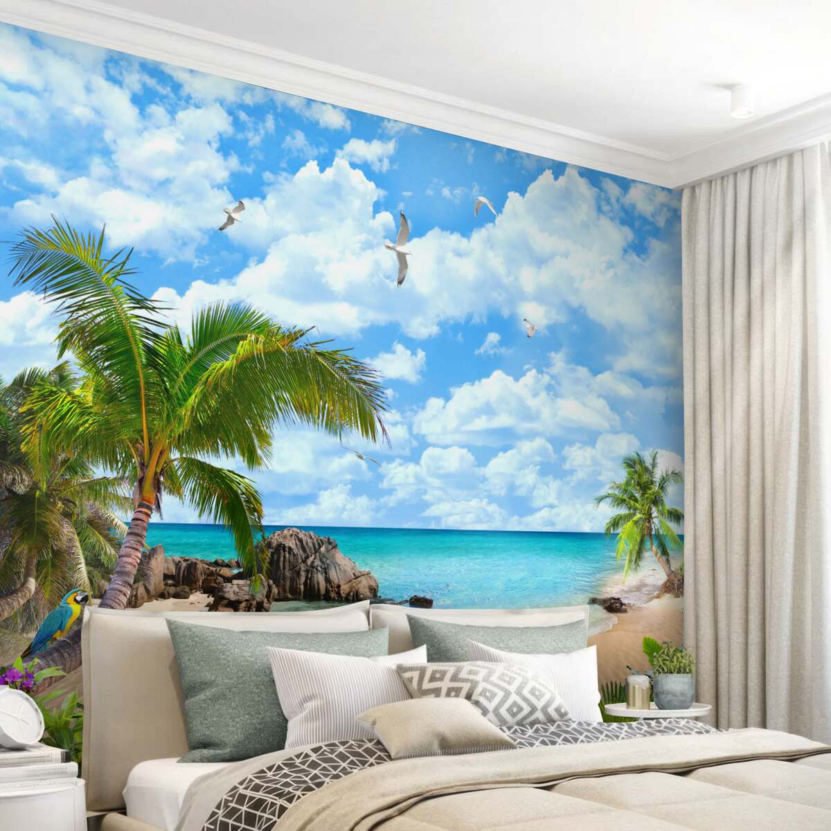 Fototapet colț exotic