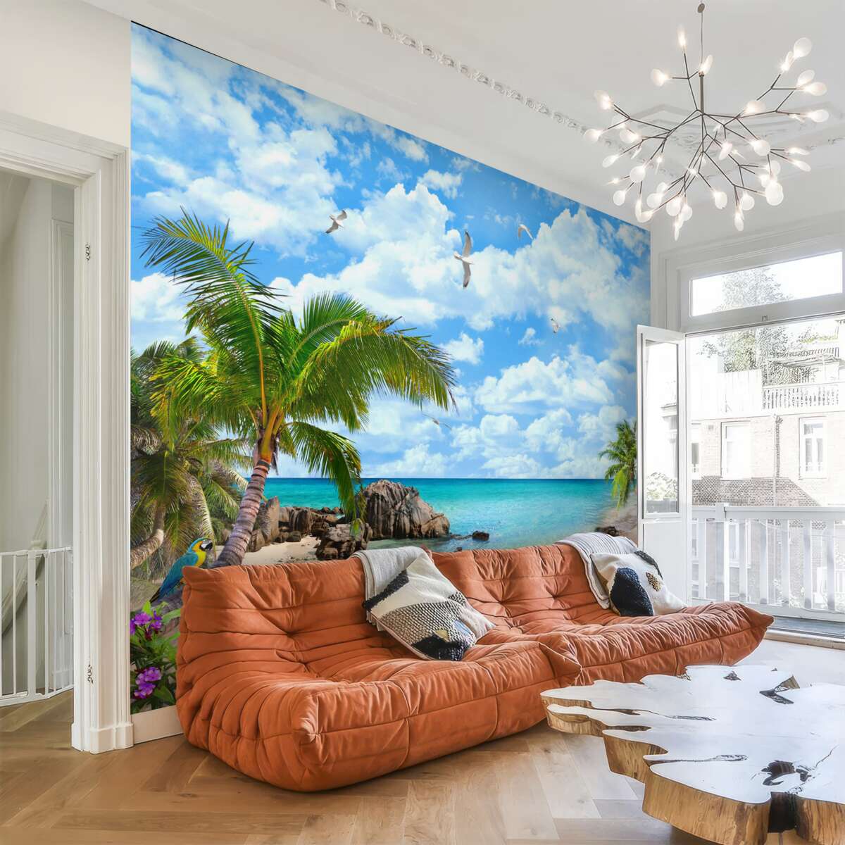 Fototapet colț exotic