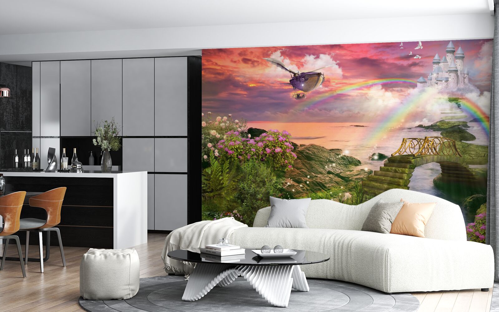 Fototapet o lume fantastică de basm