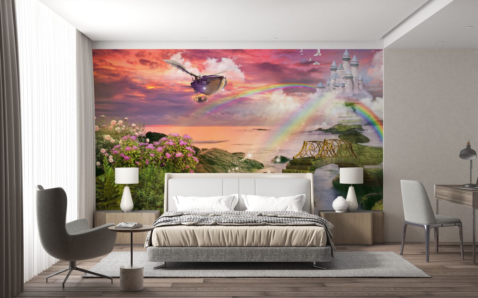 Fototapet o lume fantastică de basm