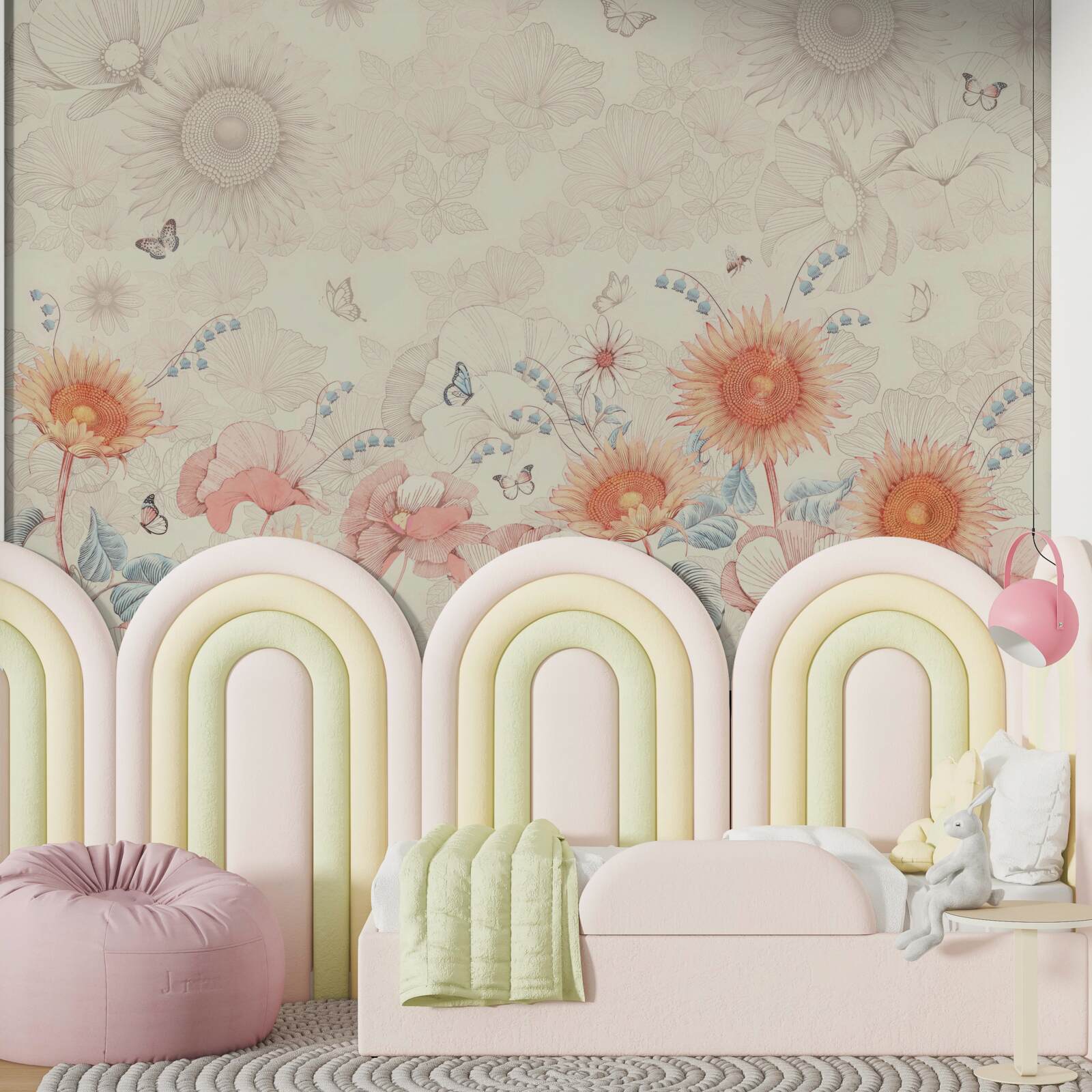 Fototapet diverse flori exotice