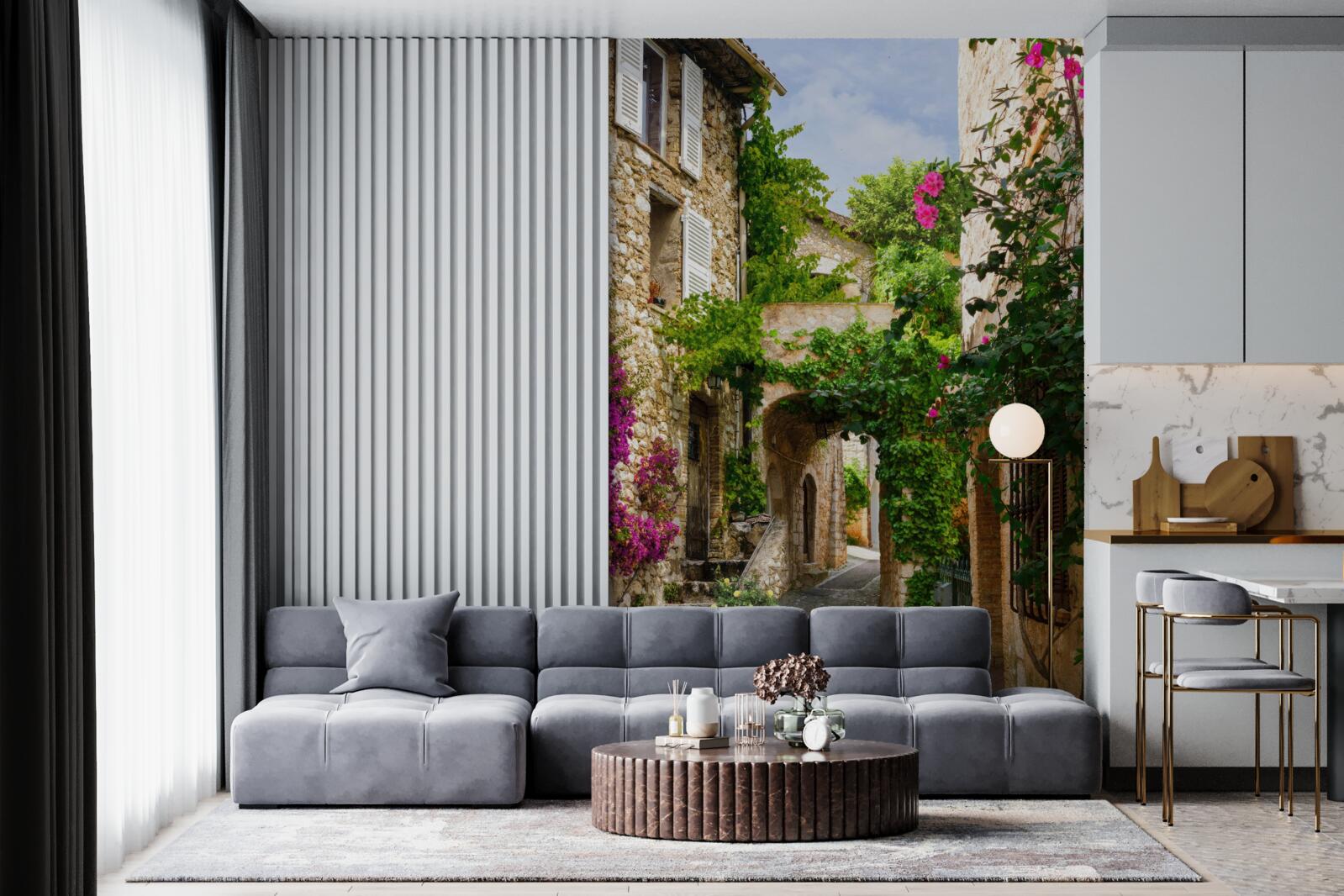 Fototapet o stradă îngustă din italia