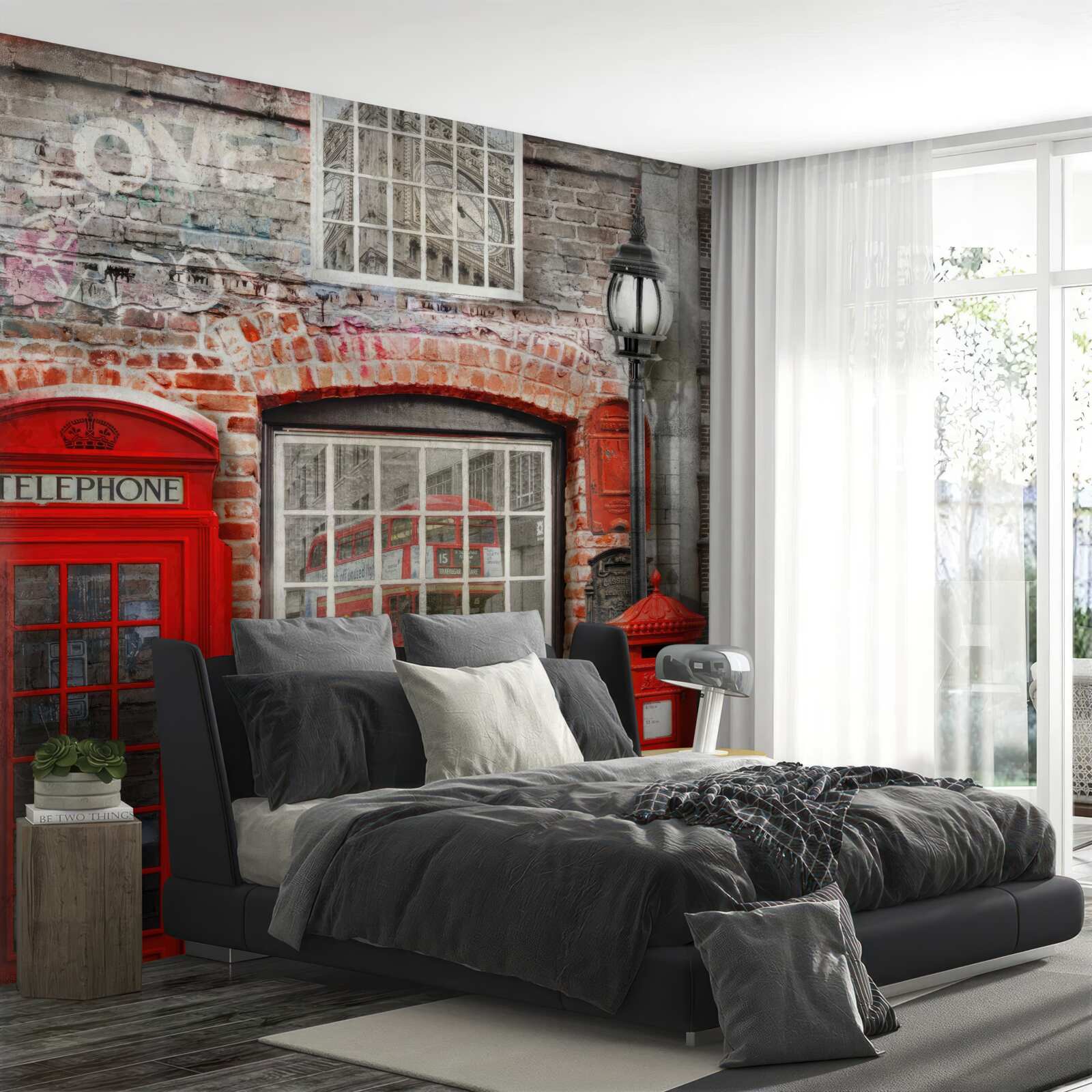 Fototapet cabină telefonică în Londra