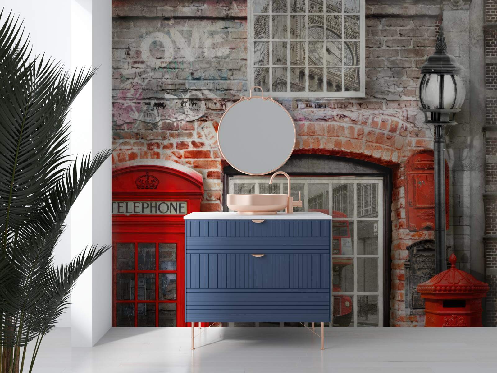 Fototapet cabină telefonică în Londra