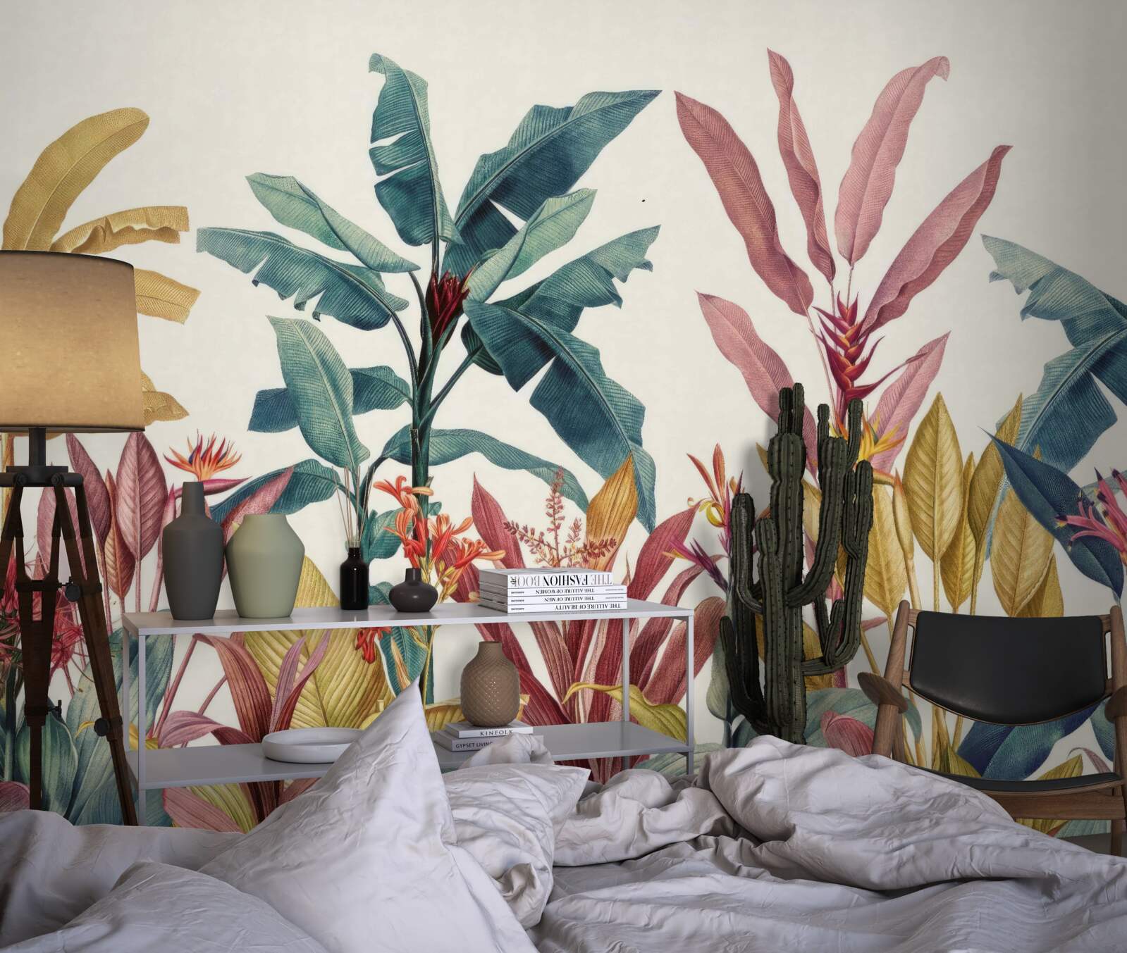 Fototapet plante de diferite forme și nuanțe