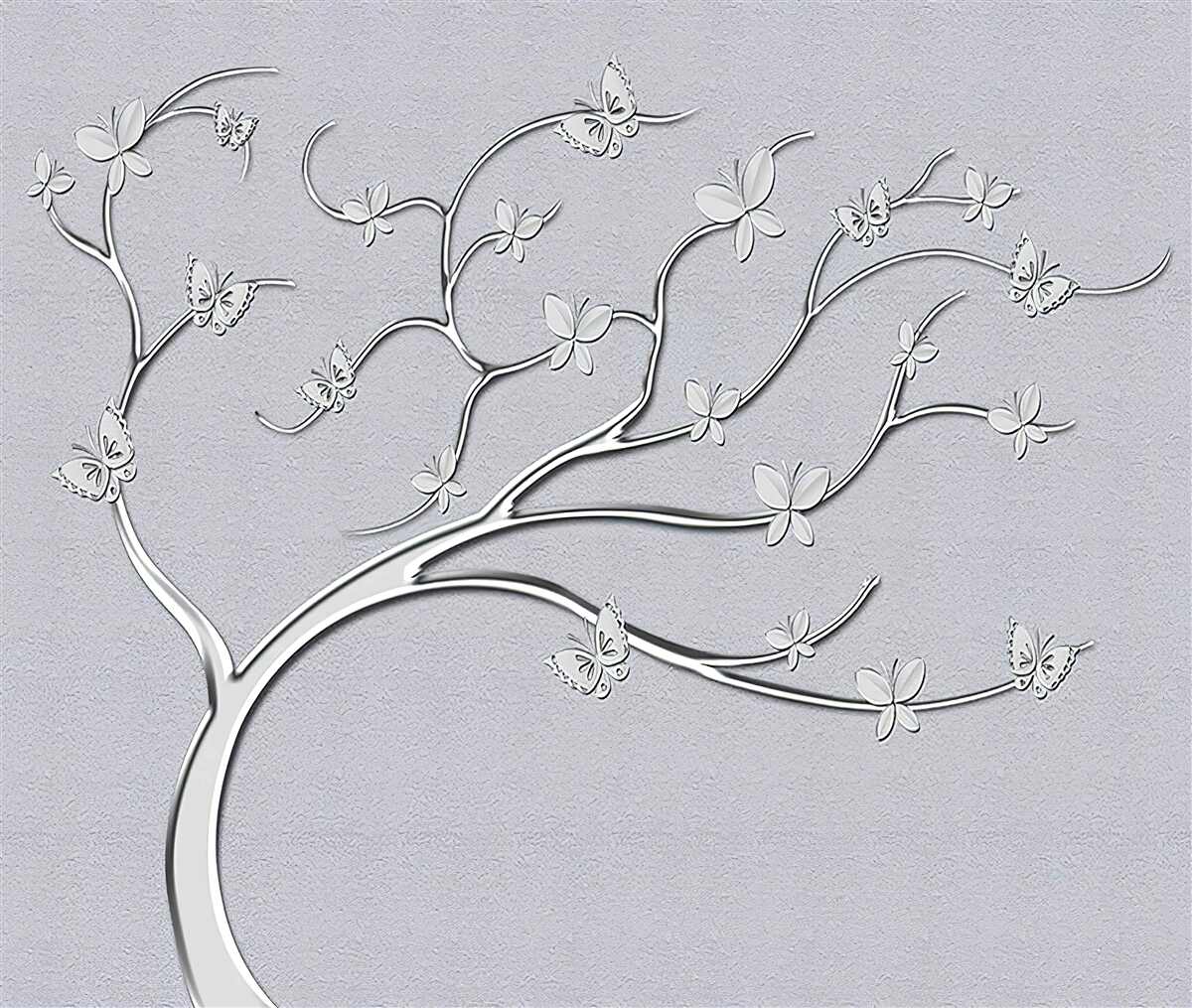 Fototapet copac curbat