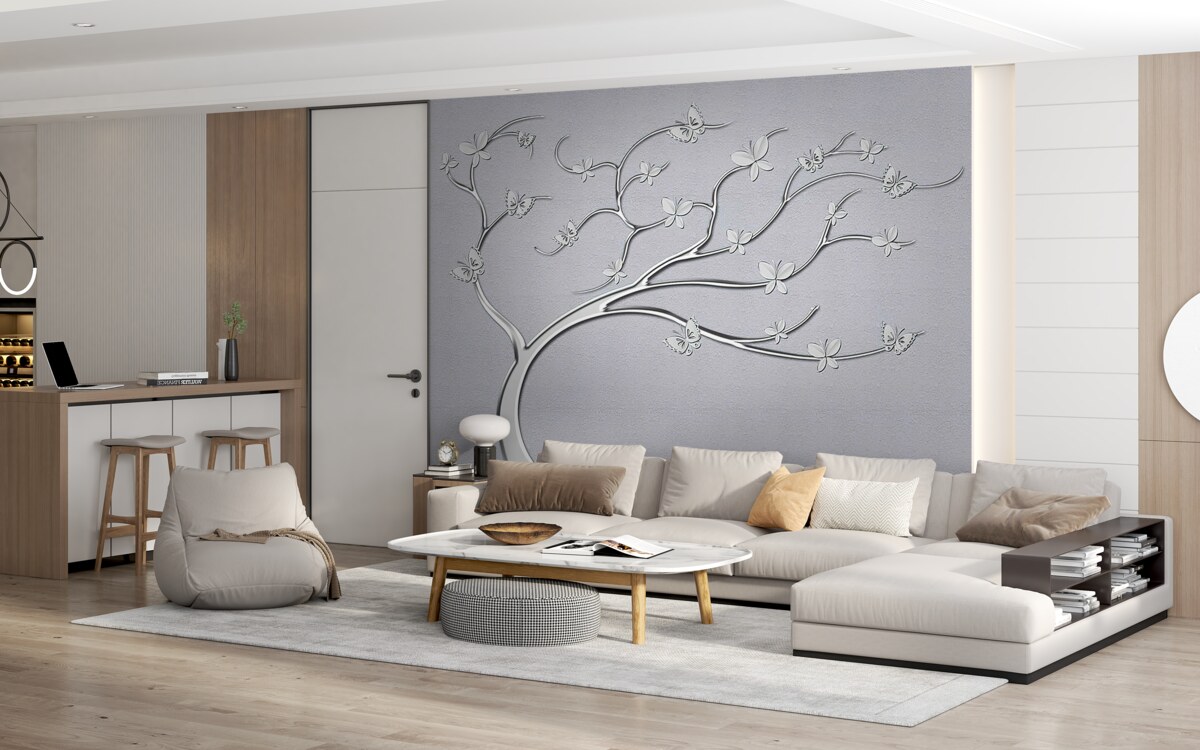 Fototapet copac curbat