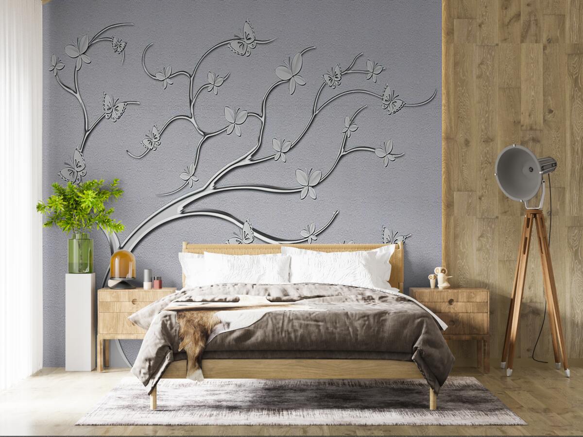 Fototapet copac curbat