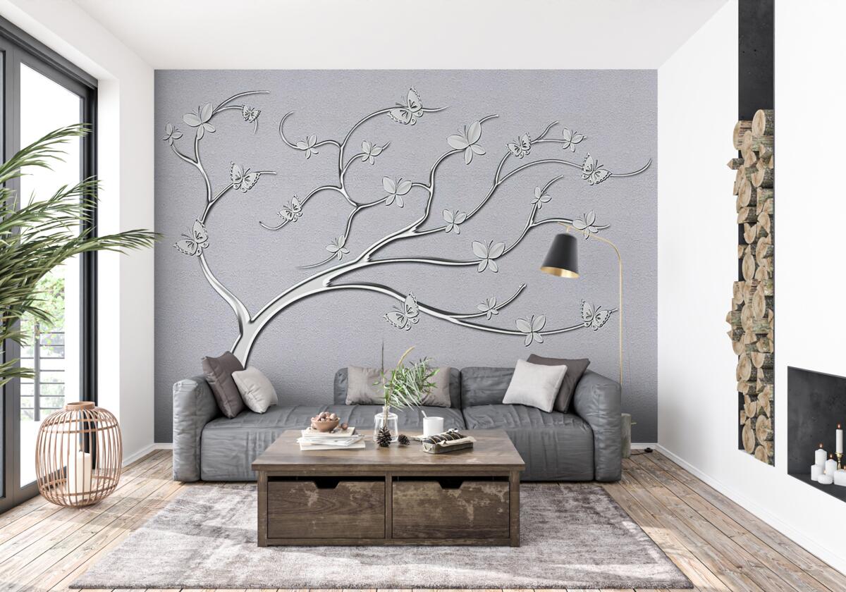 Fototapet copac curbat