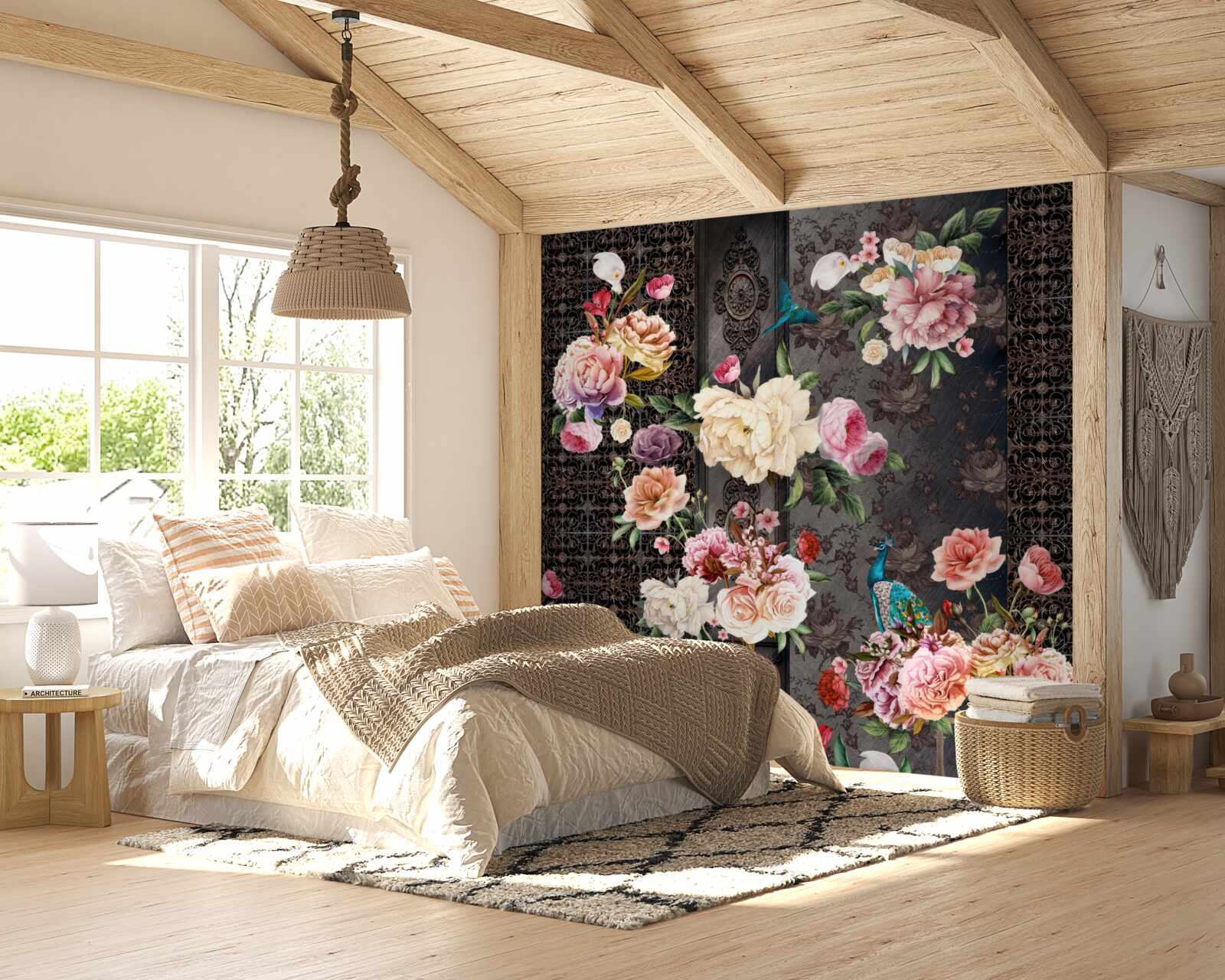 Fototapet multe flori minunate